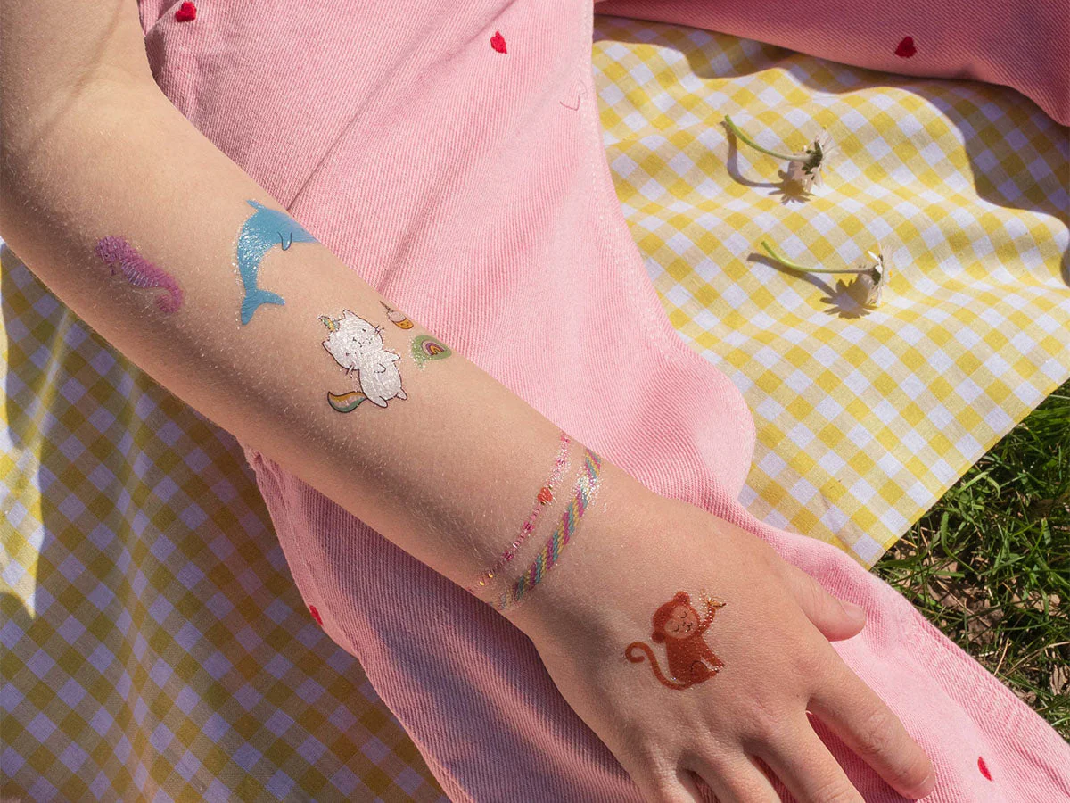 Pochette De 40 Tattoos - Cute Animals - Image 6