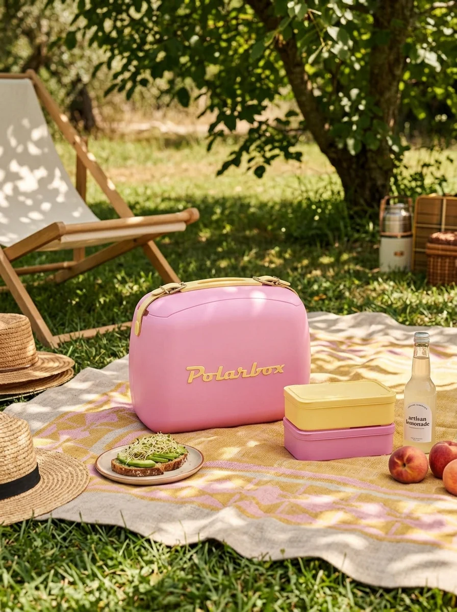 Polarbox - Coolerbag 6L Bubblegum-Yellow - Image 2
