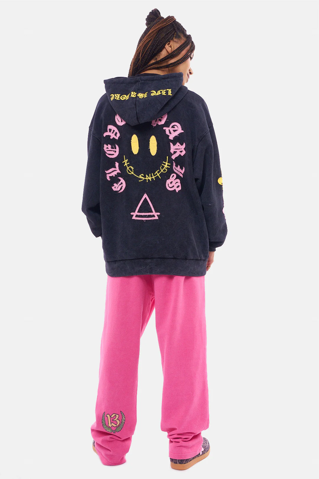 Sweat Poncho - Black Wash - Image 5