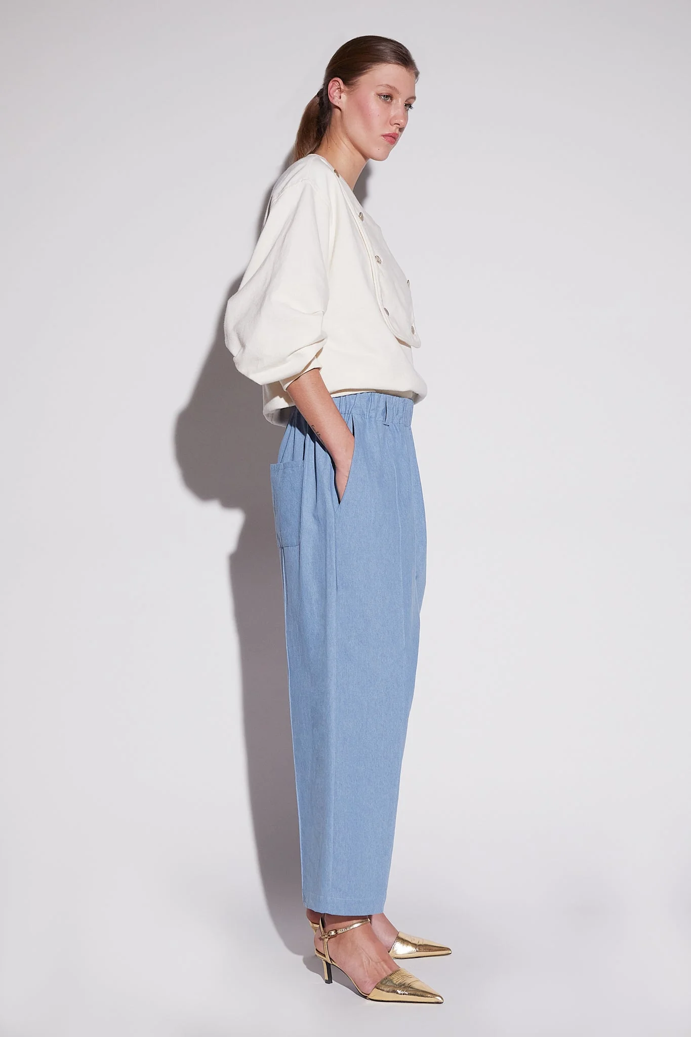 Sweat Poppy - Cream - Femme - Image 3