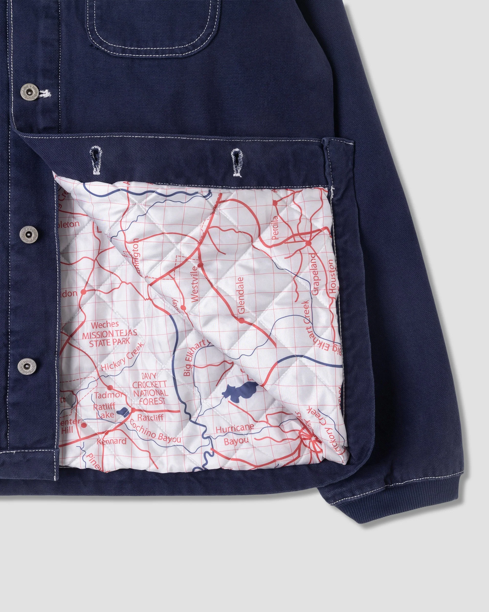 Pork Chop Jacket - Washed Navy - Image 4