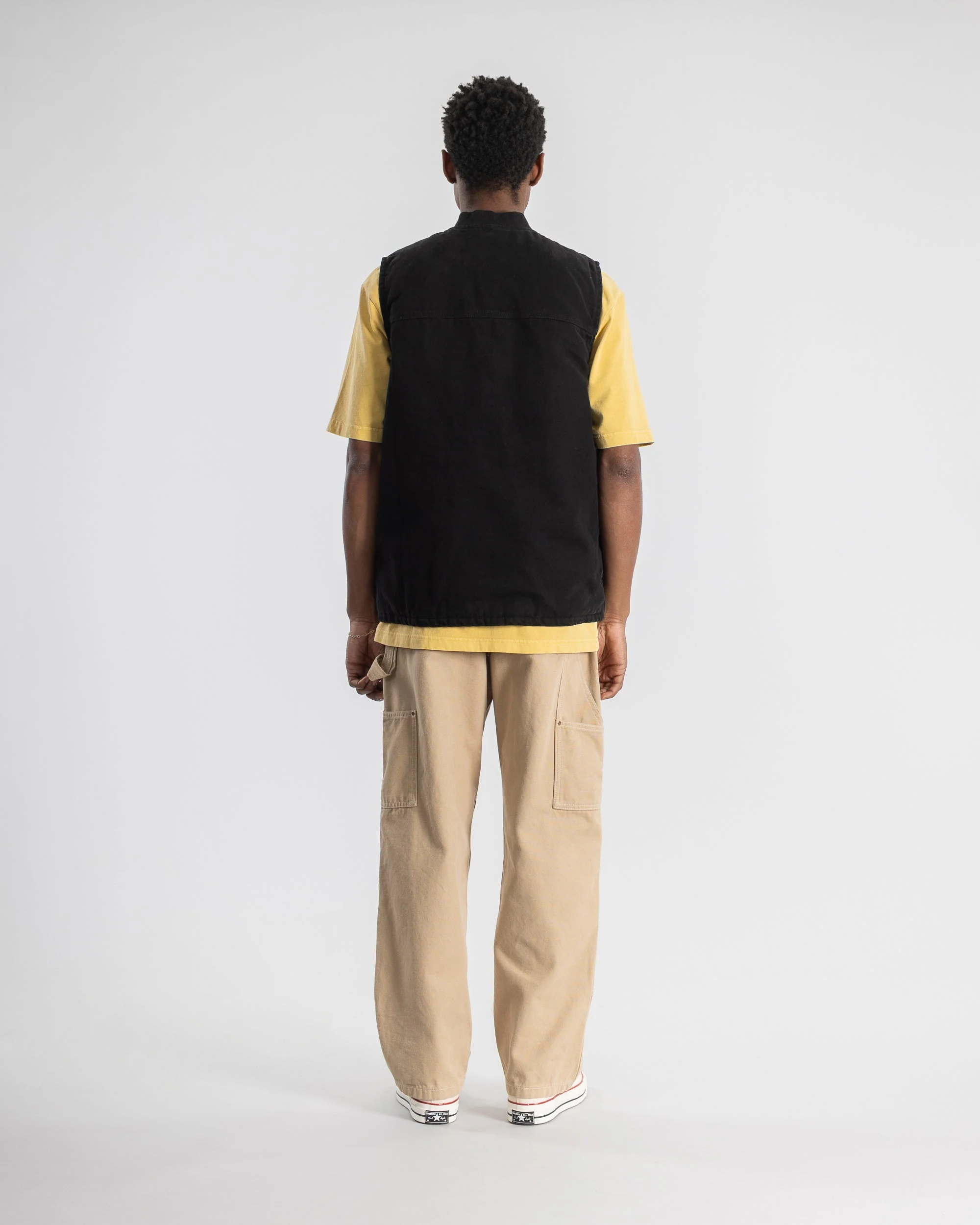 Pork Chop Vest - Washed Black Duck - Image 7