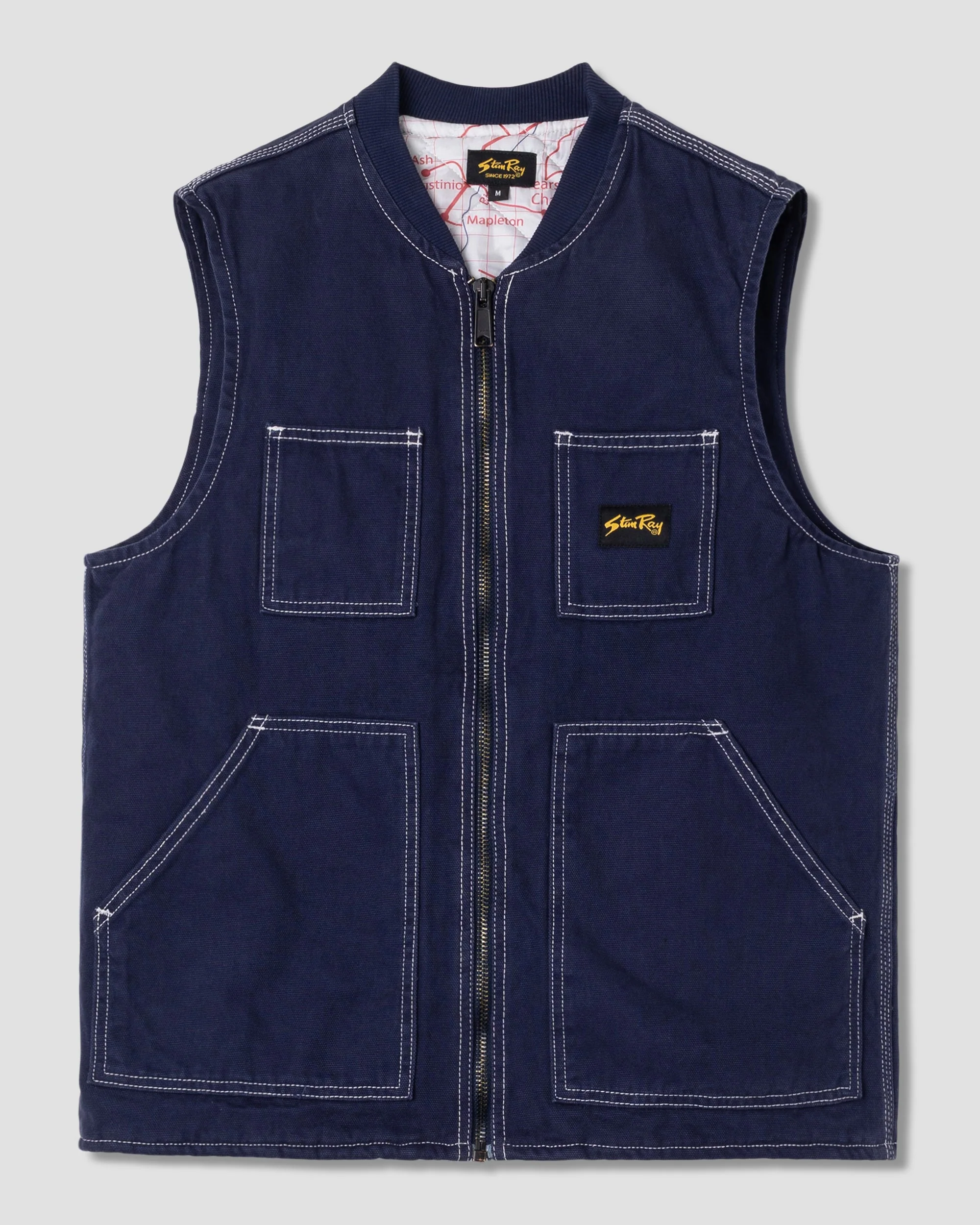 Pork Chop Vest - Washed Navy - Image 2