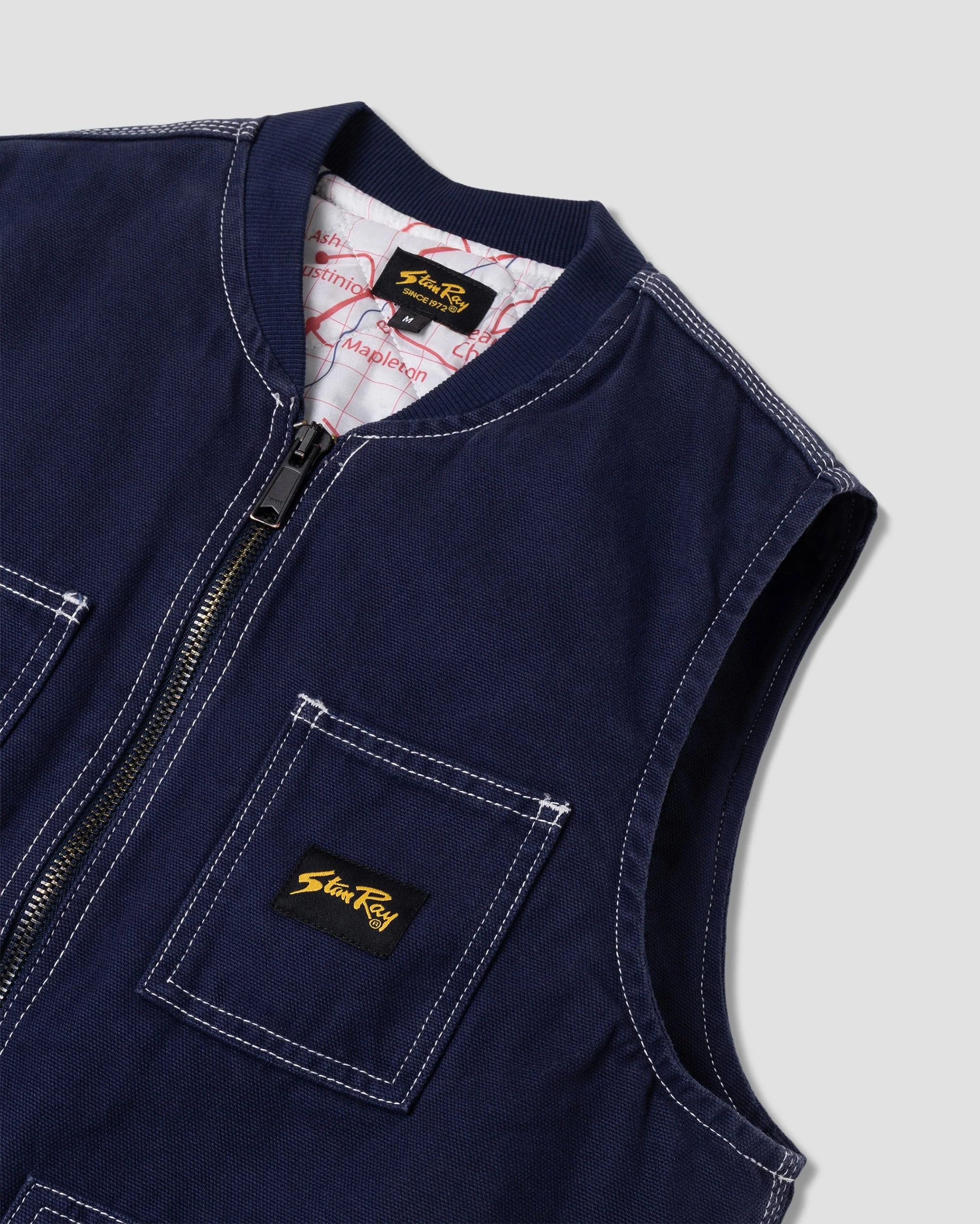 Pork Chop Vest - Washed Navy - Image 4