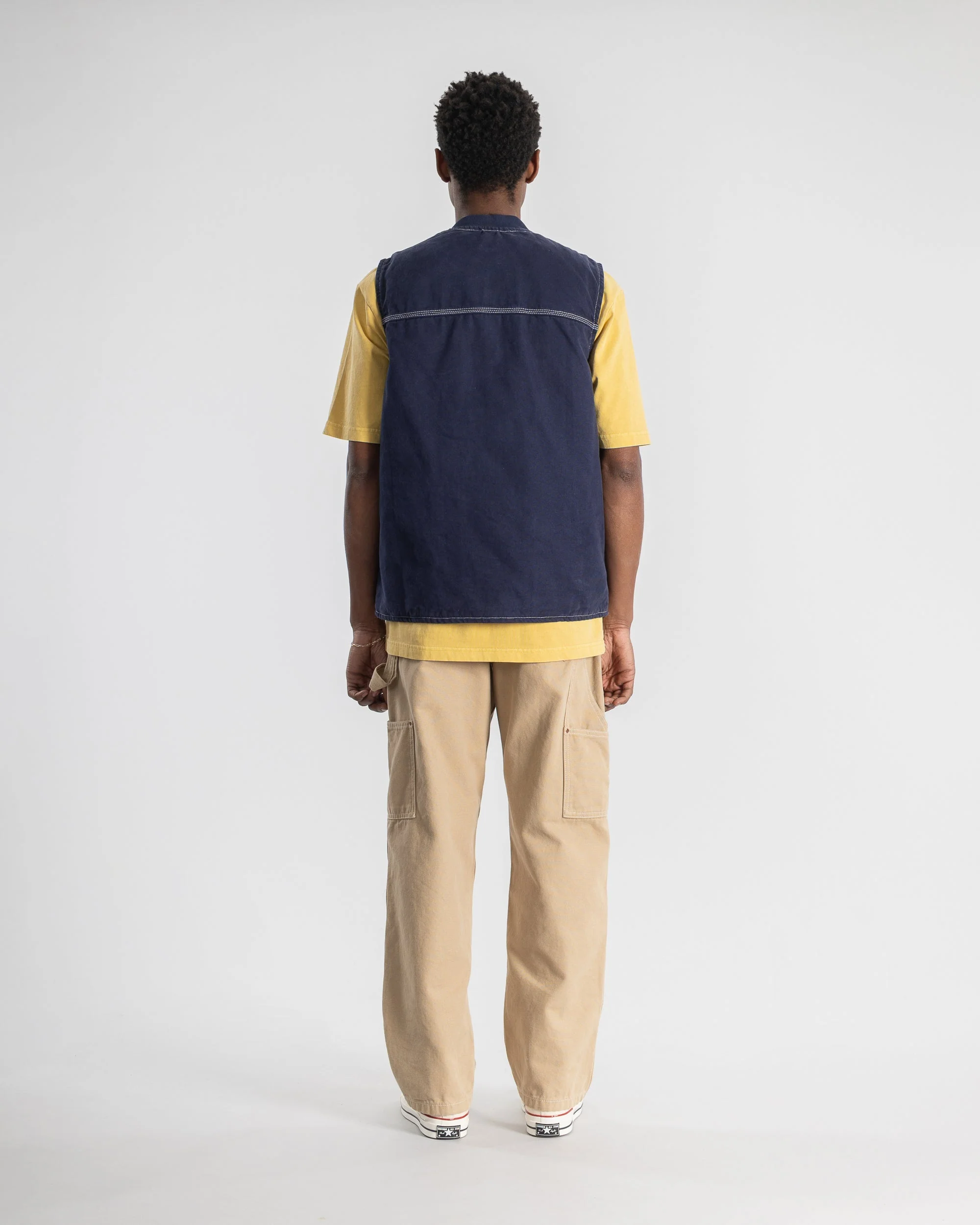 Pork Chop Vest - Washed Navy - Image 7