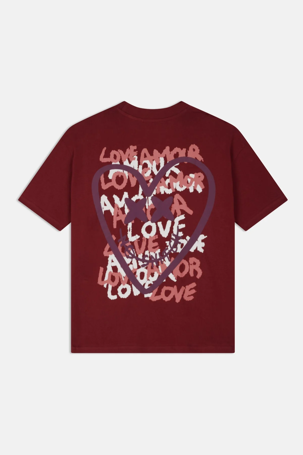 T-Shirt Portofino - Burgundy - Image 2