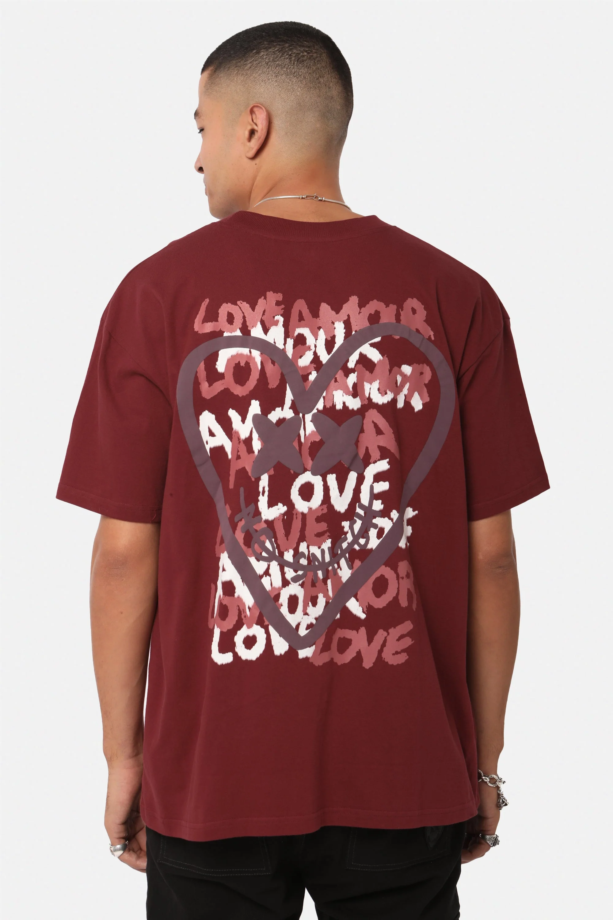 T-Shirt Portofino - Burgundy - Image 5