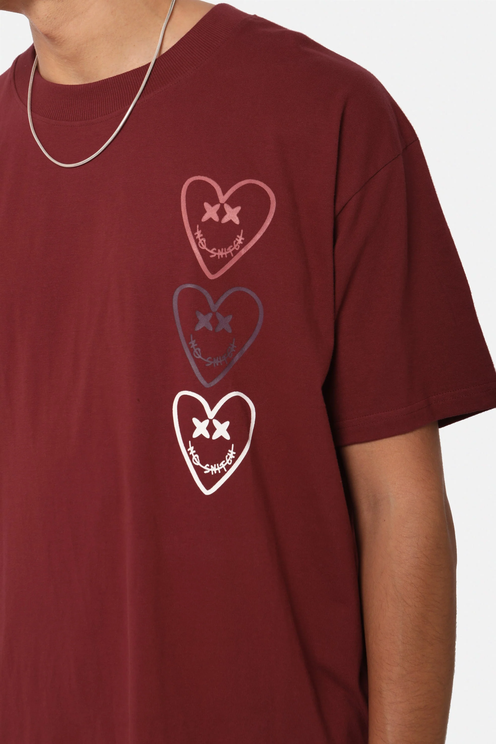 T-Shirt Portofino - Burgundy - Image 7