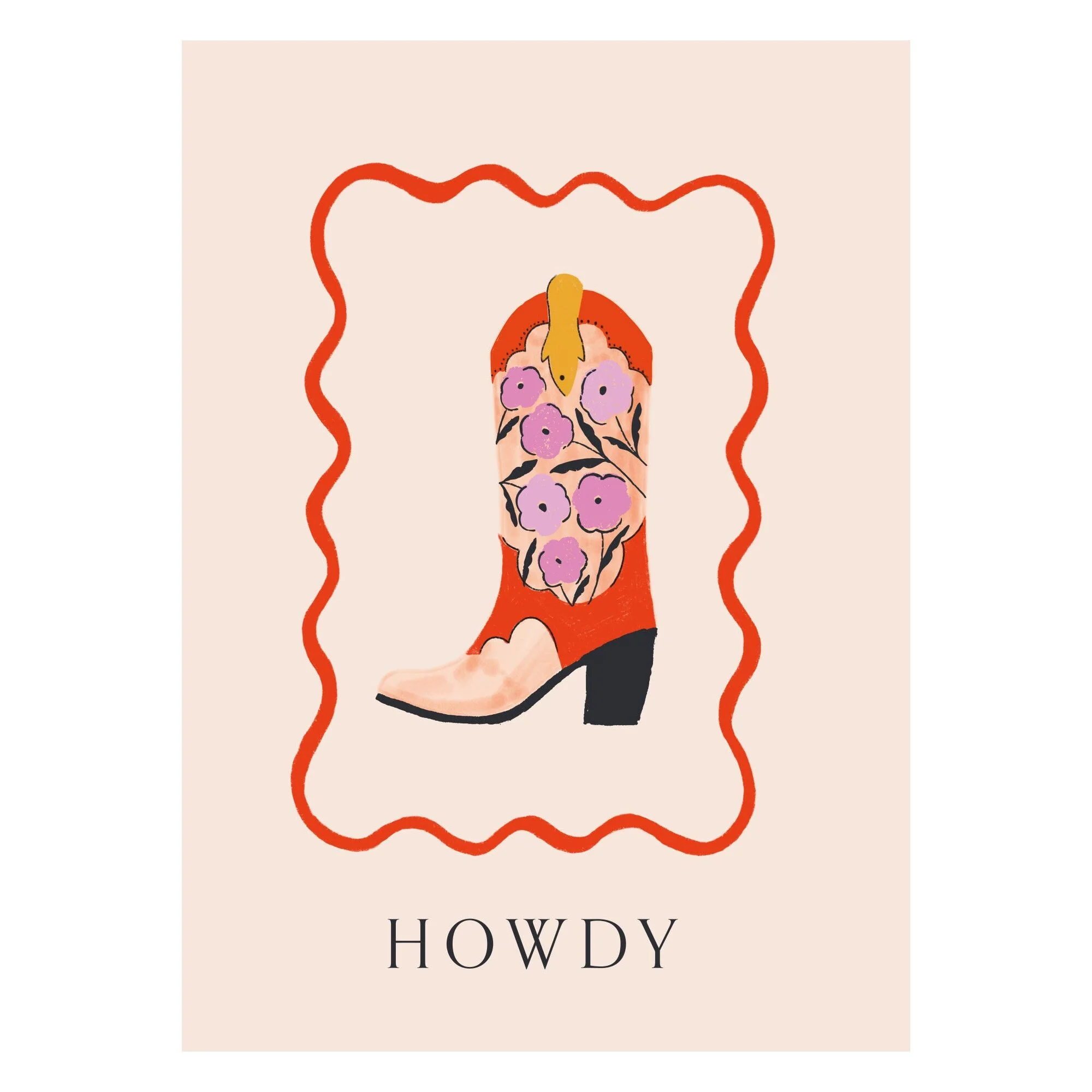Affordable Art Prints X Aislinn Simmonds - Howdy - Image 3