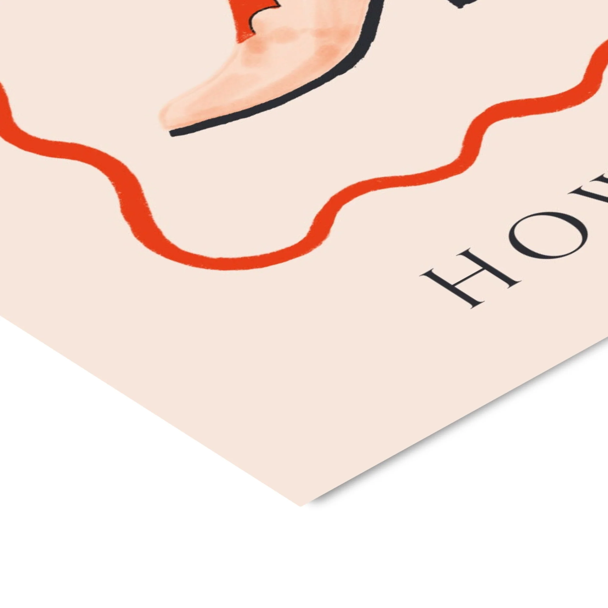 Affordable Art Prints X Aislinn Simmonds - Howdy - Image 4