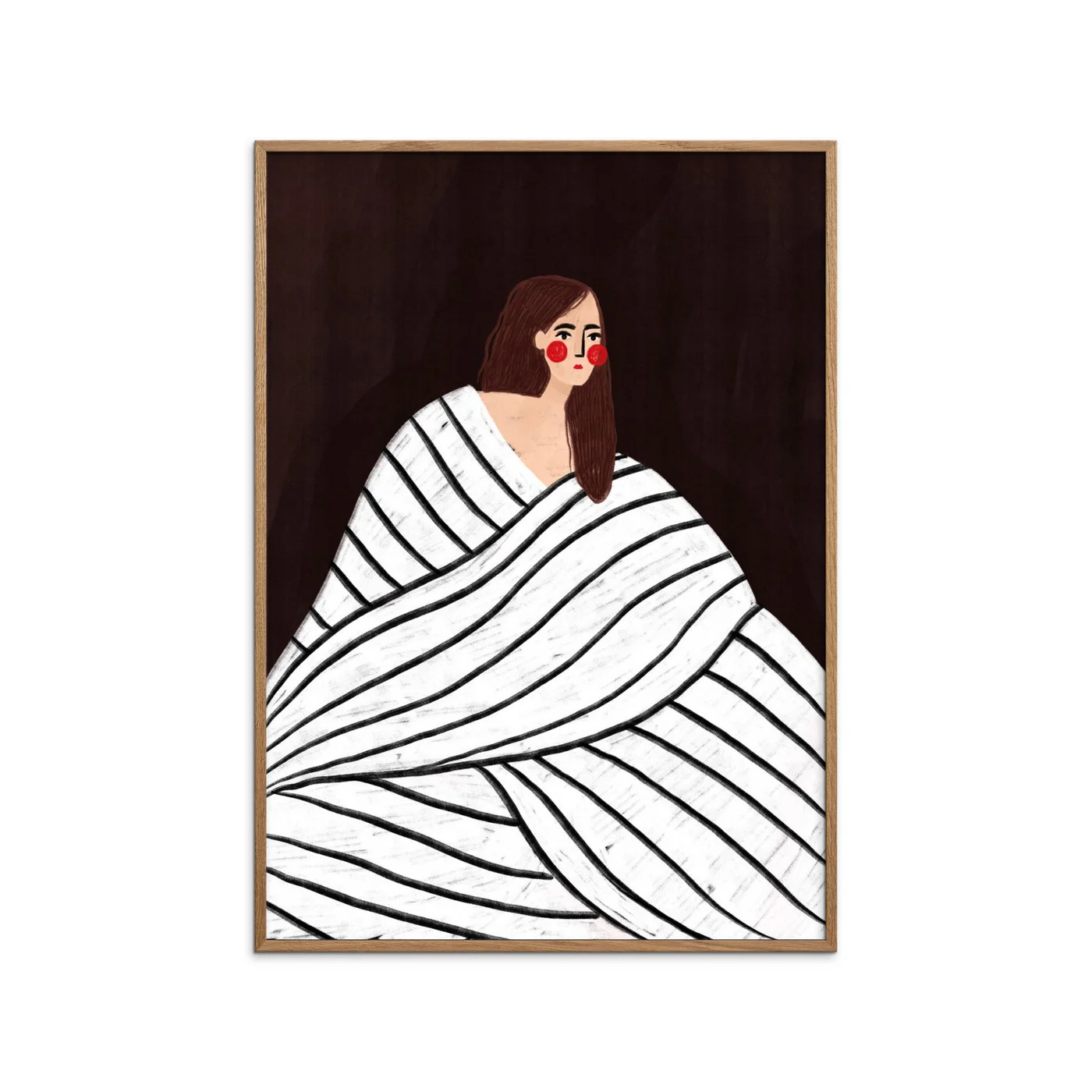 Bea Muller - The Woman With Black And White Stripes - Image 2