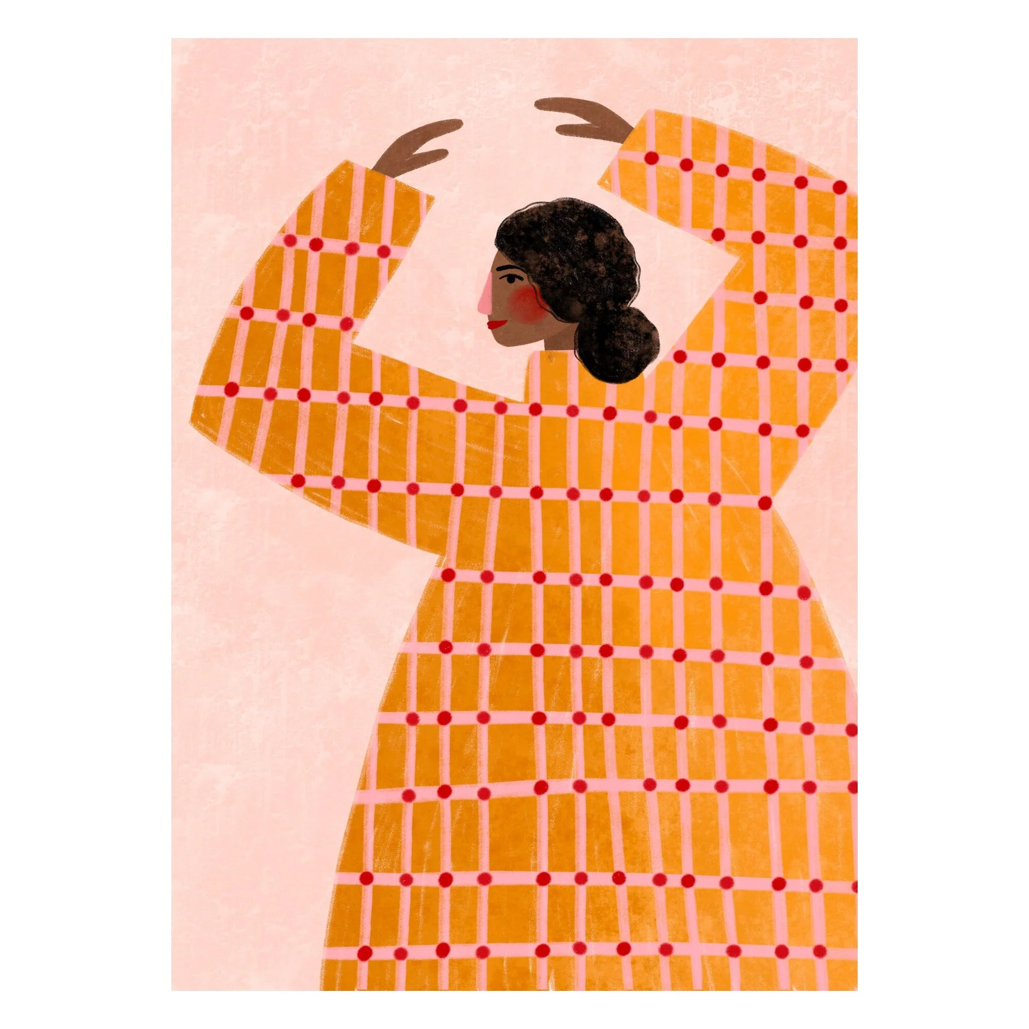 Bea Muller - The Woman With The Checked Dress - Image 3