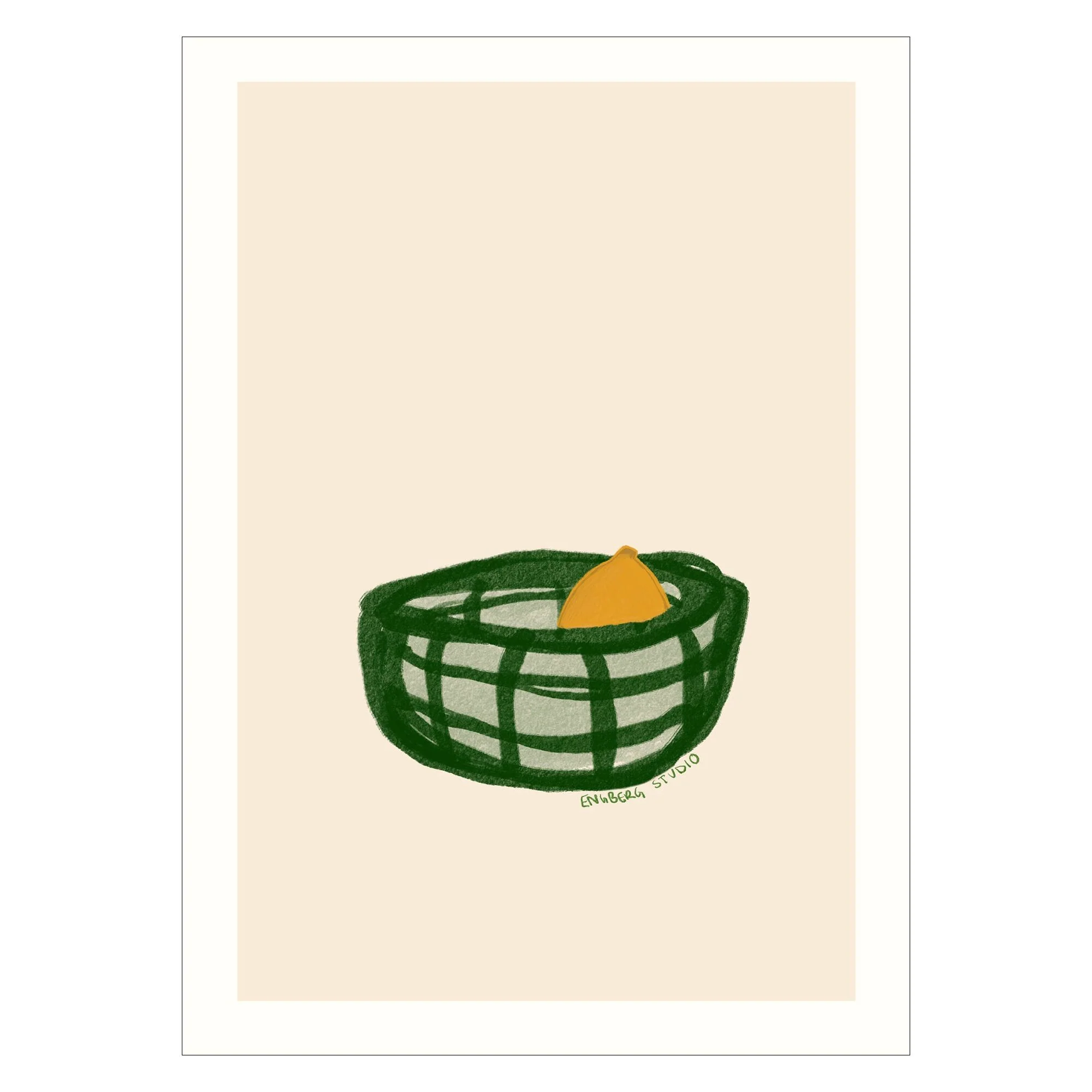 Engberg Studio - A Lemon In A Basket- Cream - Image 3