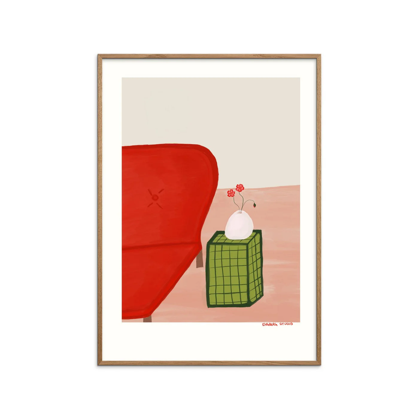 Engberg Studio - A Red Couch - Image 2