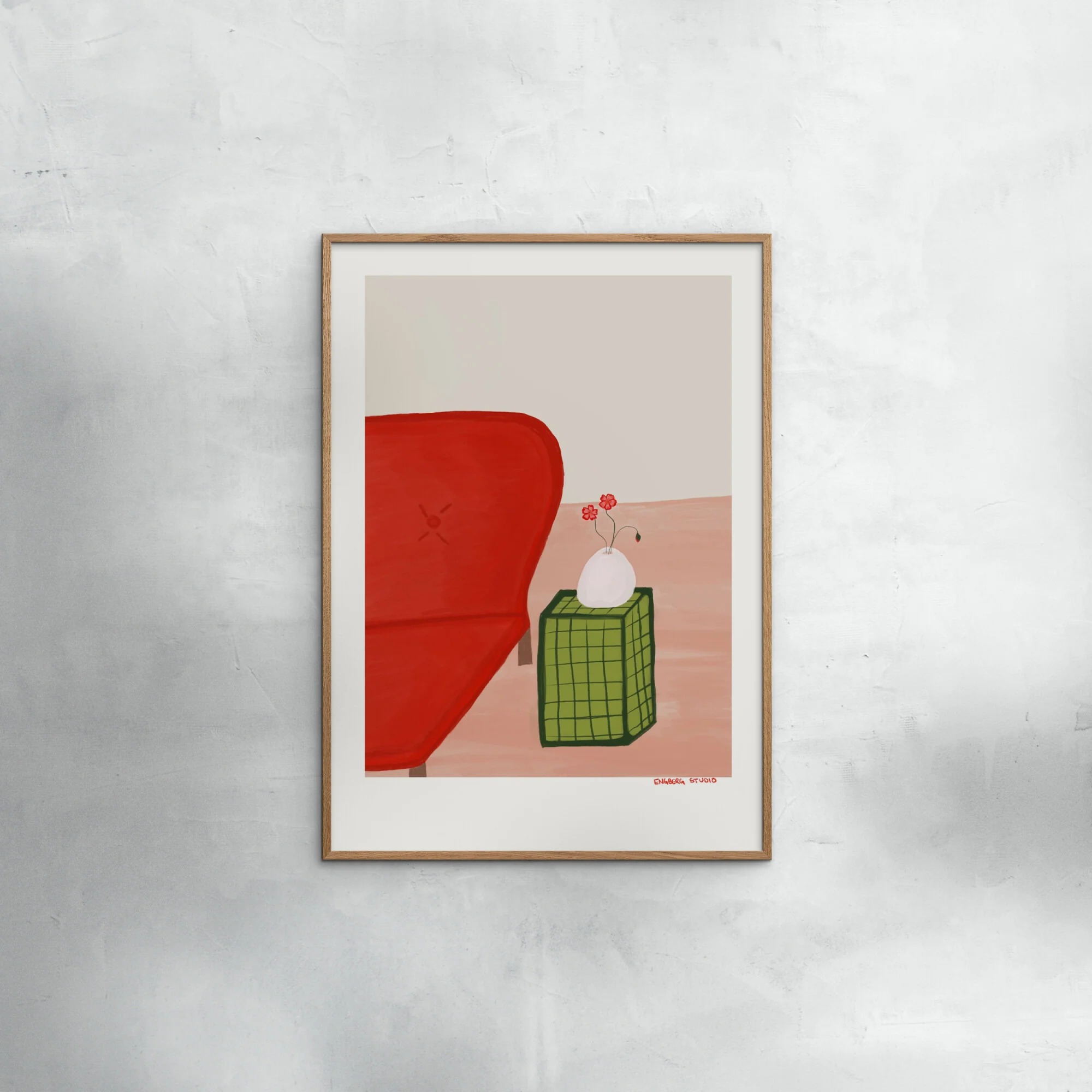 Engberg Studio - A Red Couch - Image 5