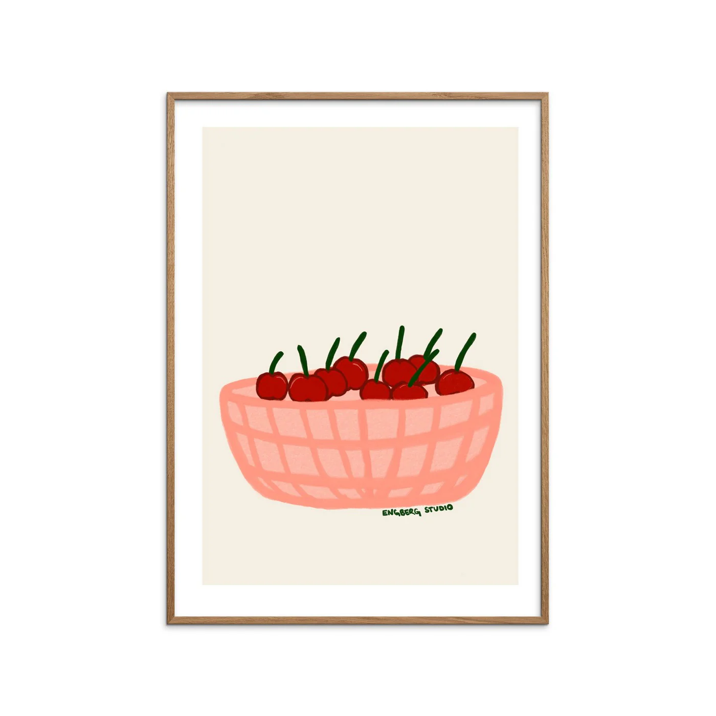 Engberg Studio - Cherries In A Basket - Image 2