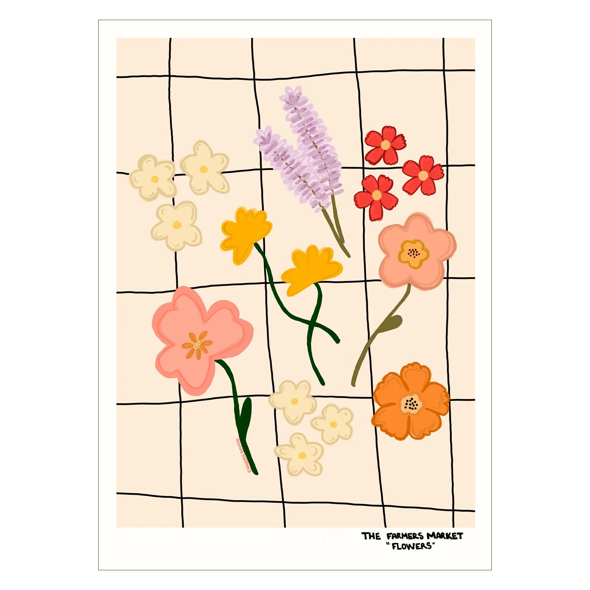 Engberg Studio - Farmers Market - Flowers - Image 3