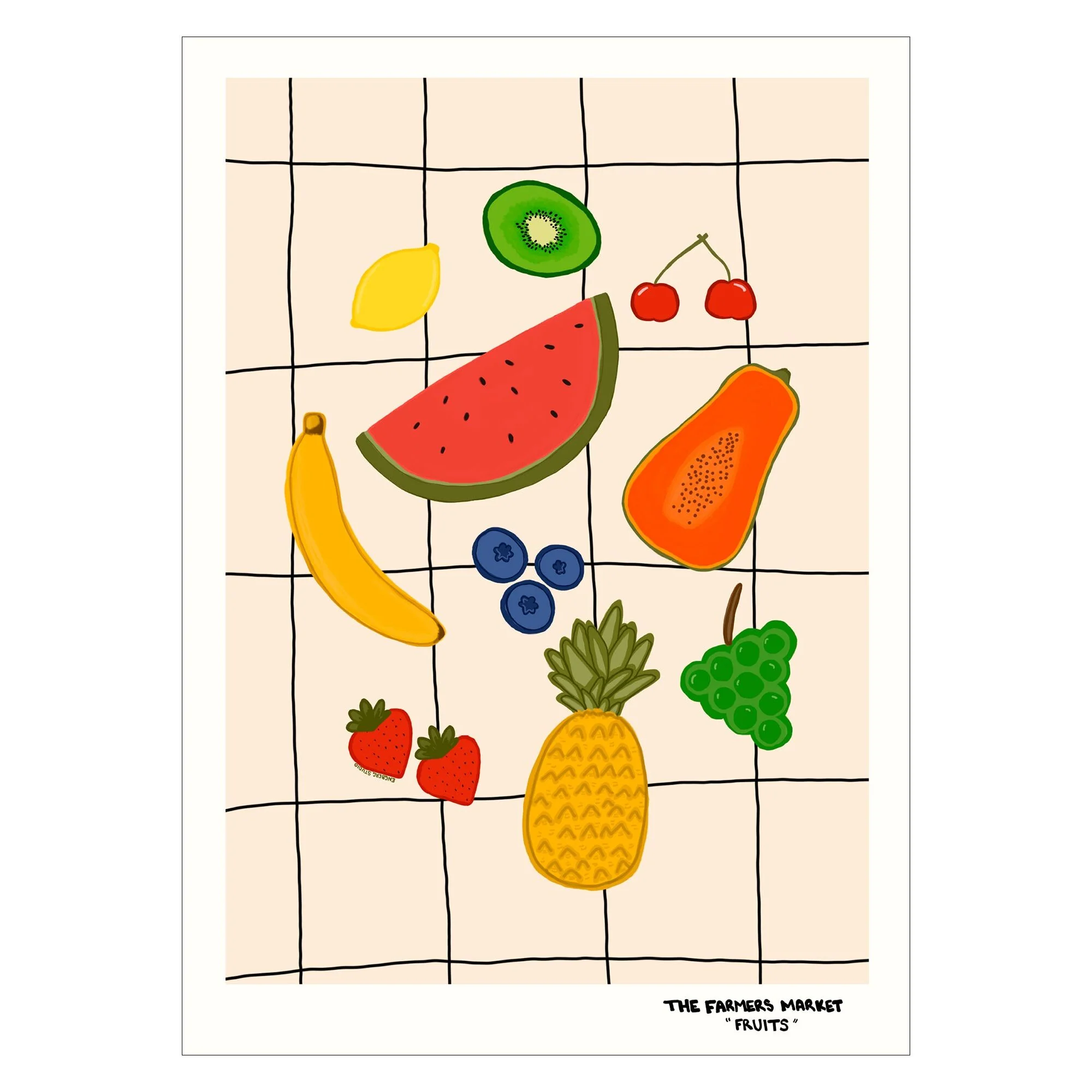 Engberg Studio - Farmers Market - Fruit - Image 3