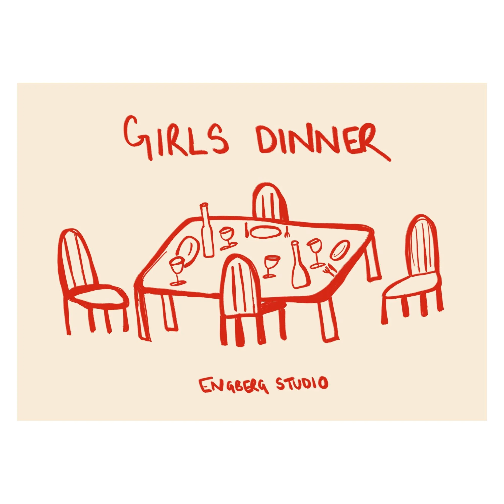 Engberg Studio - Girls Dinner - Image 3