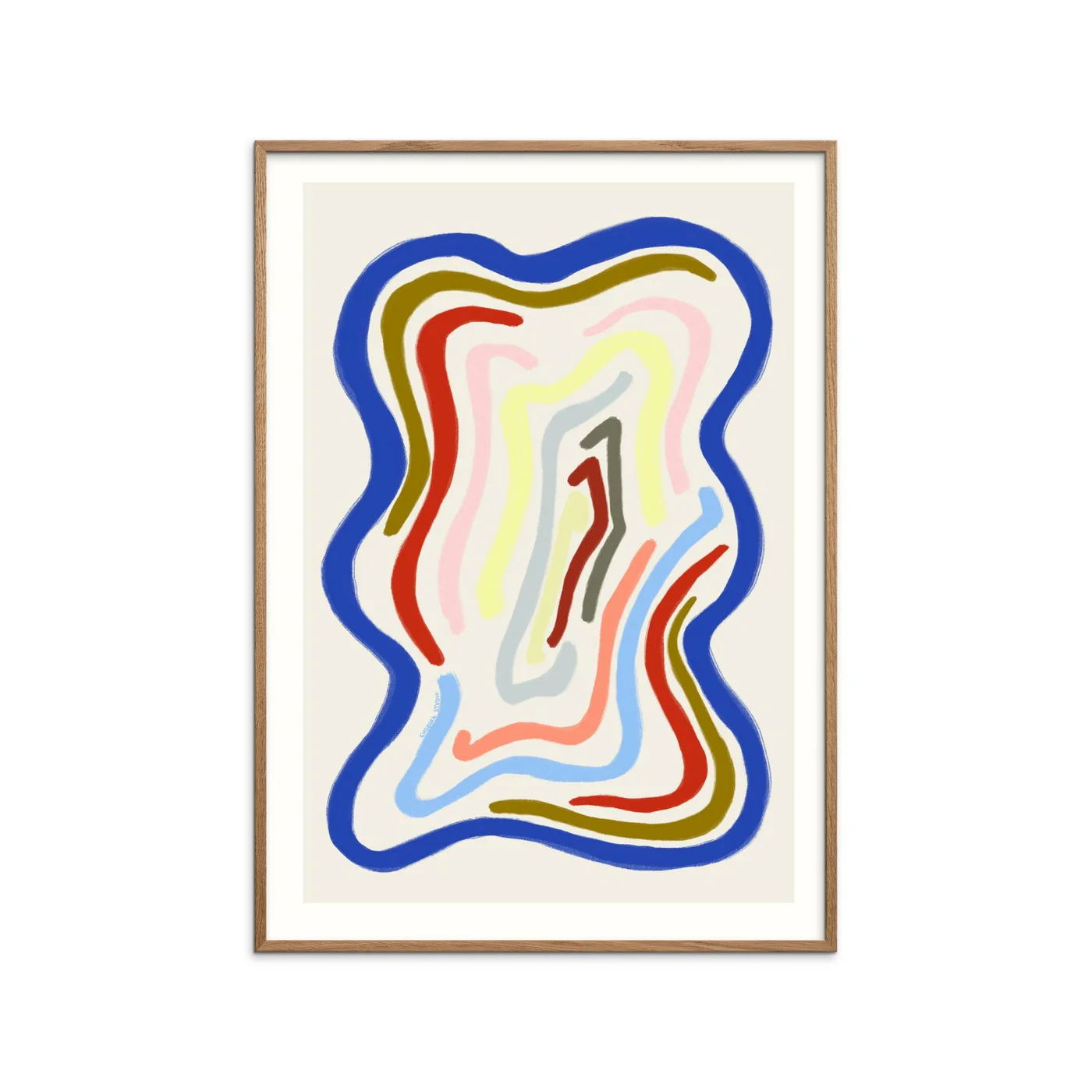 Engberg Studio - Scalloped Lines - Colorful - Image 2
