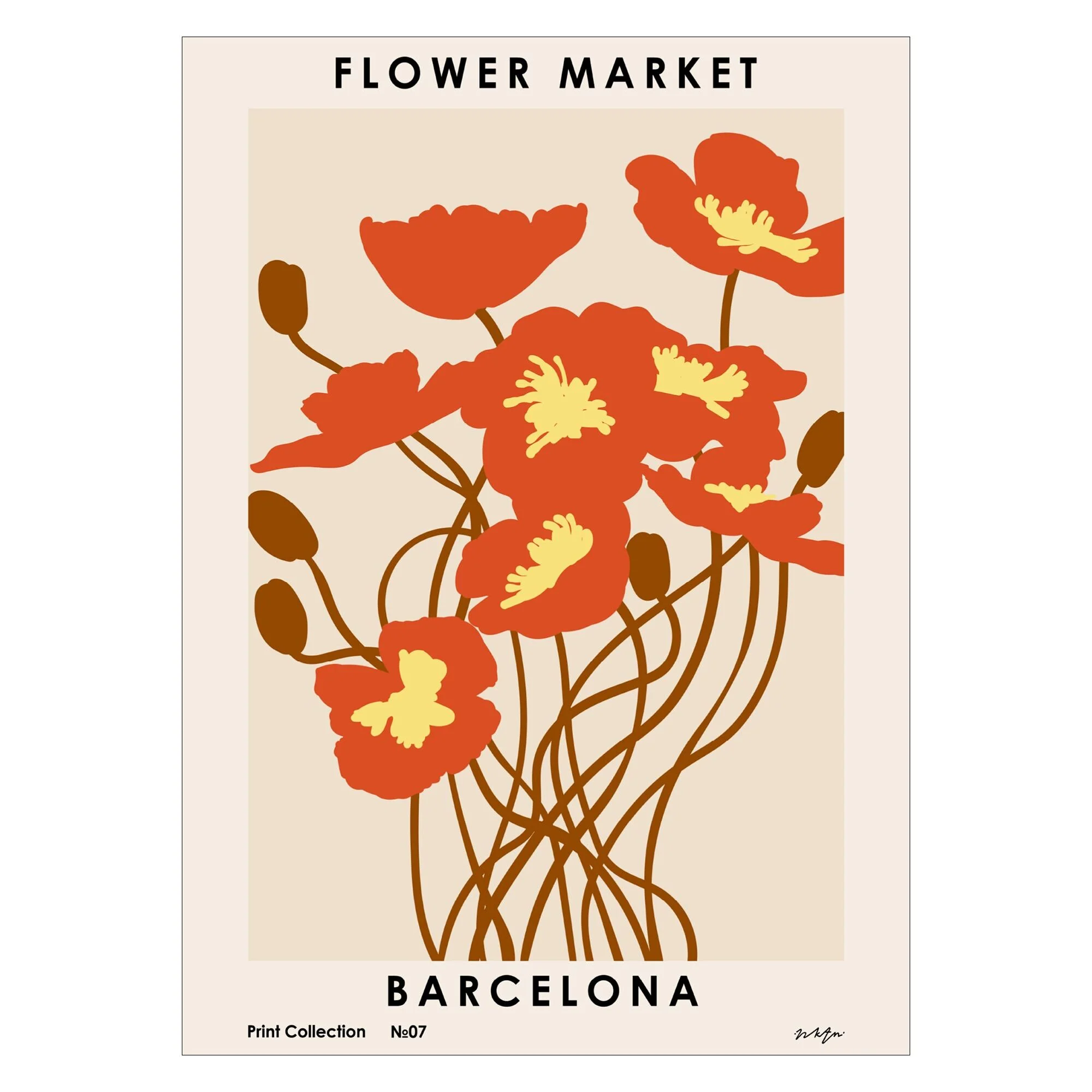 Nktn - Flower Market. Barcelona No 7 - Image 3