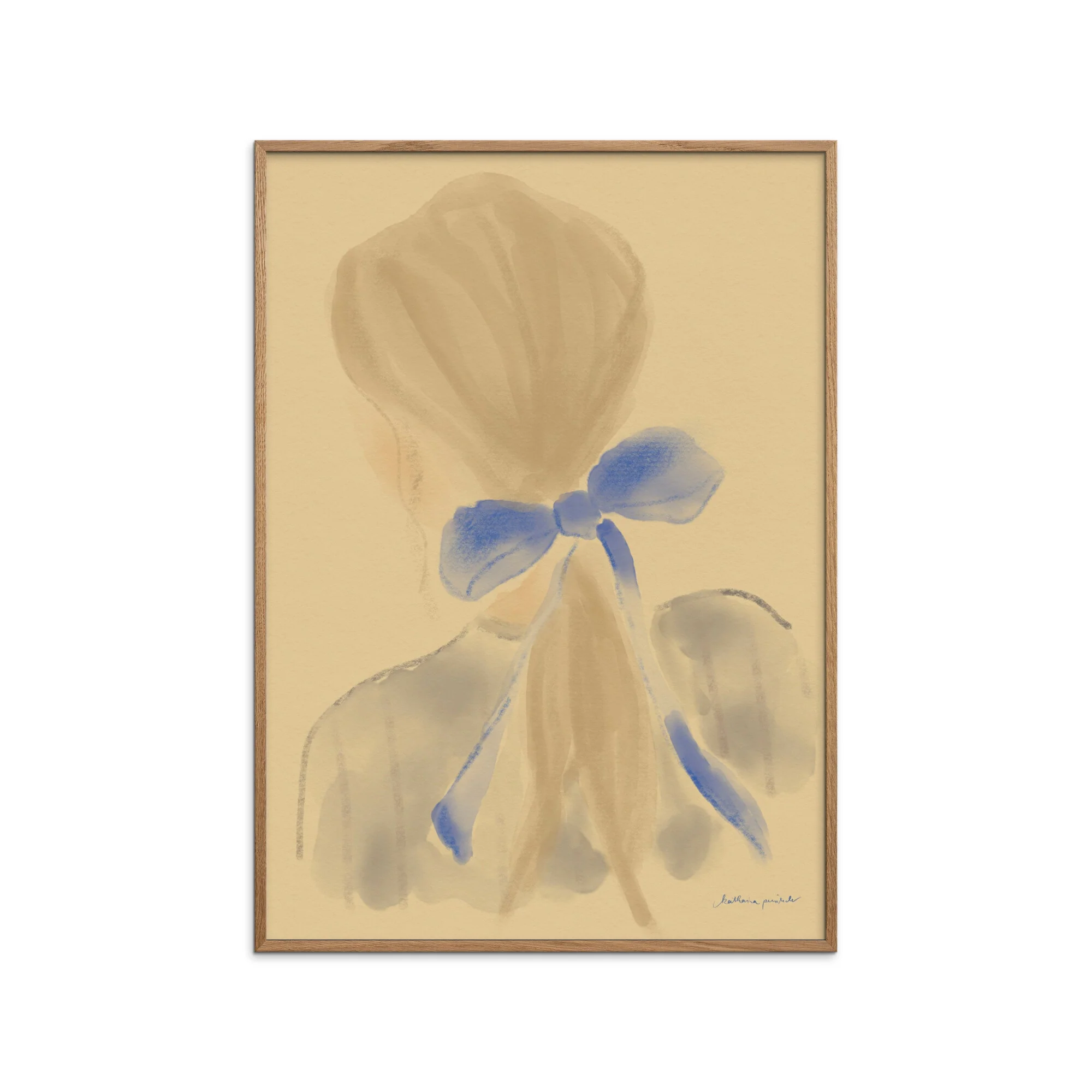Katharina Puritscher - Girl With A Blue Hair Ribbon - Image 2