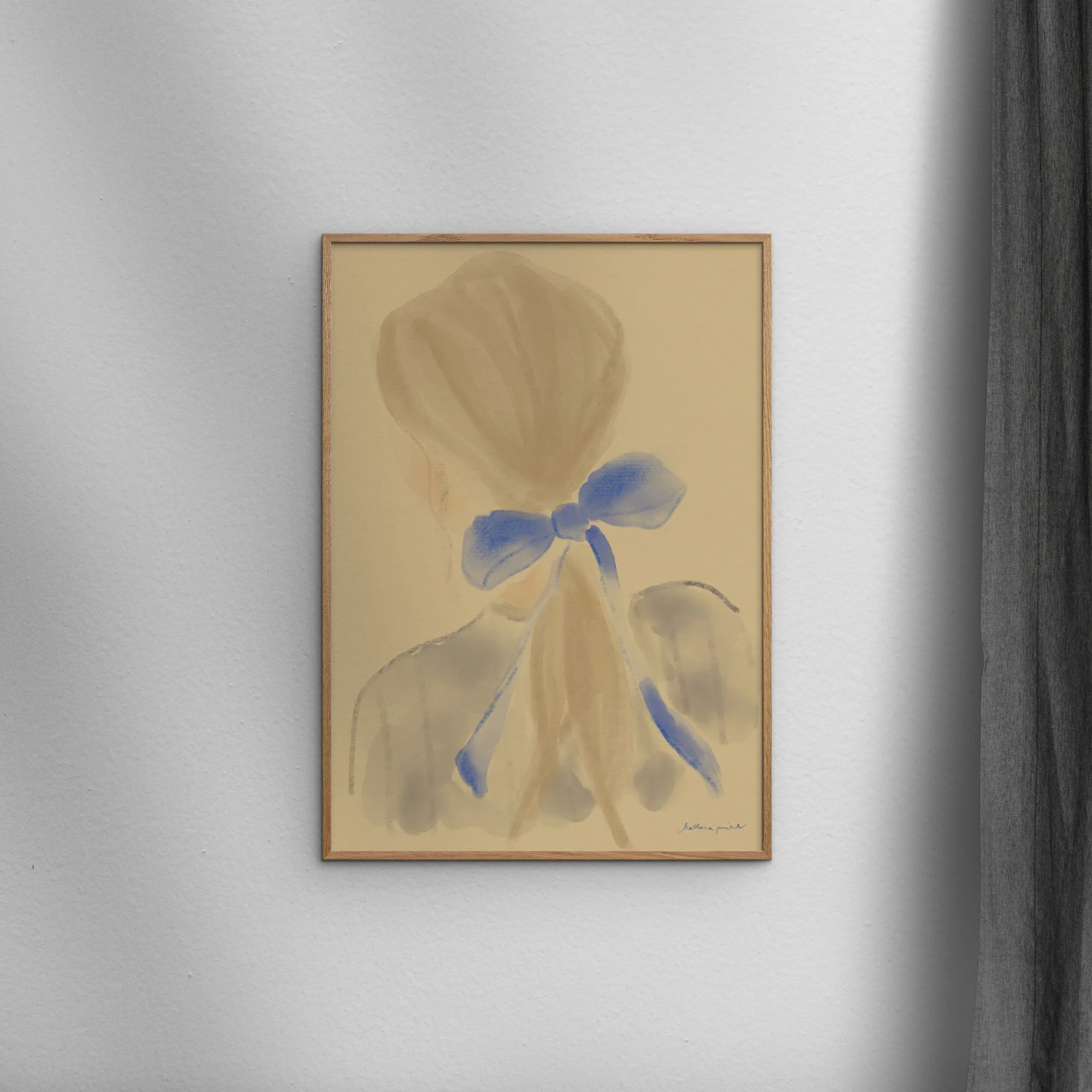 Katharina Puritscher - Girl With A Blue Hair Ribbon - Image 3