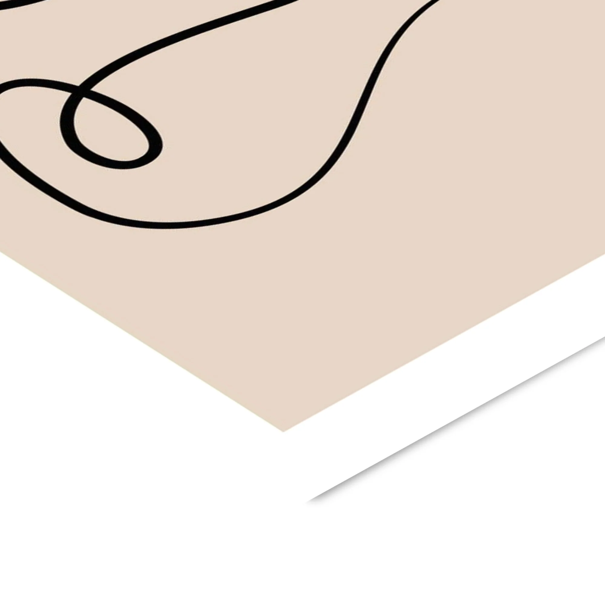 Gustav Lautrup - Continuous Line Face - Image 3