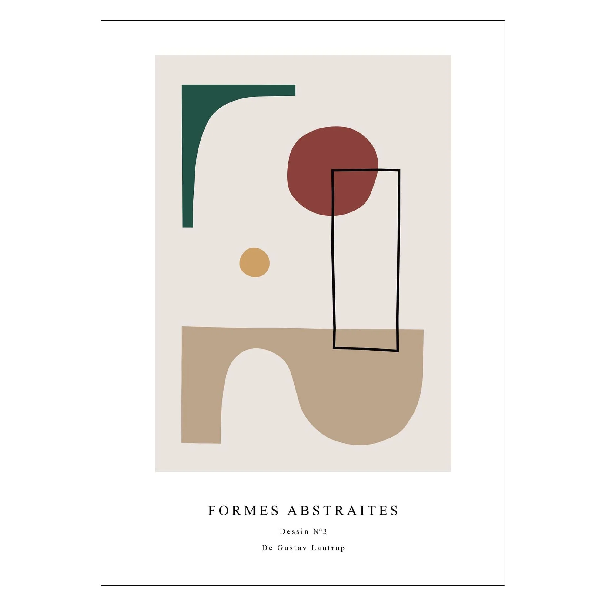 Gustav Lautrup - Dessin No. 3 - Image 2