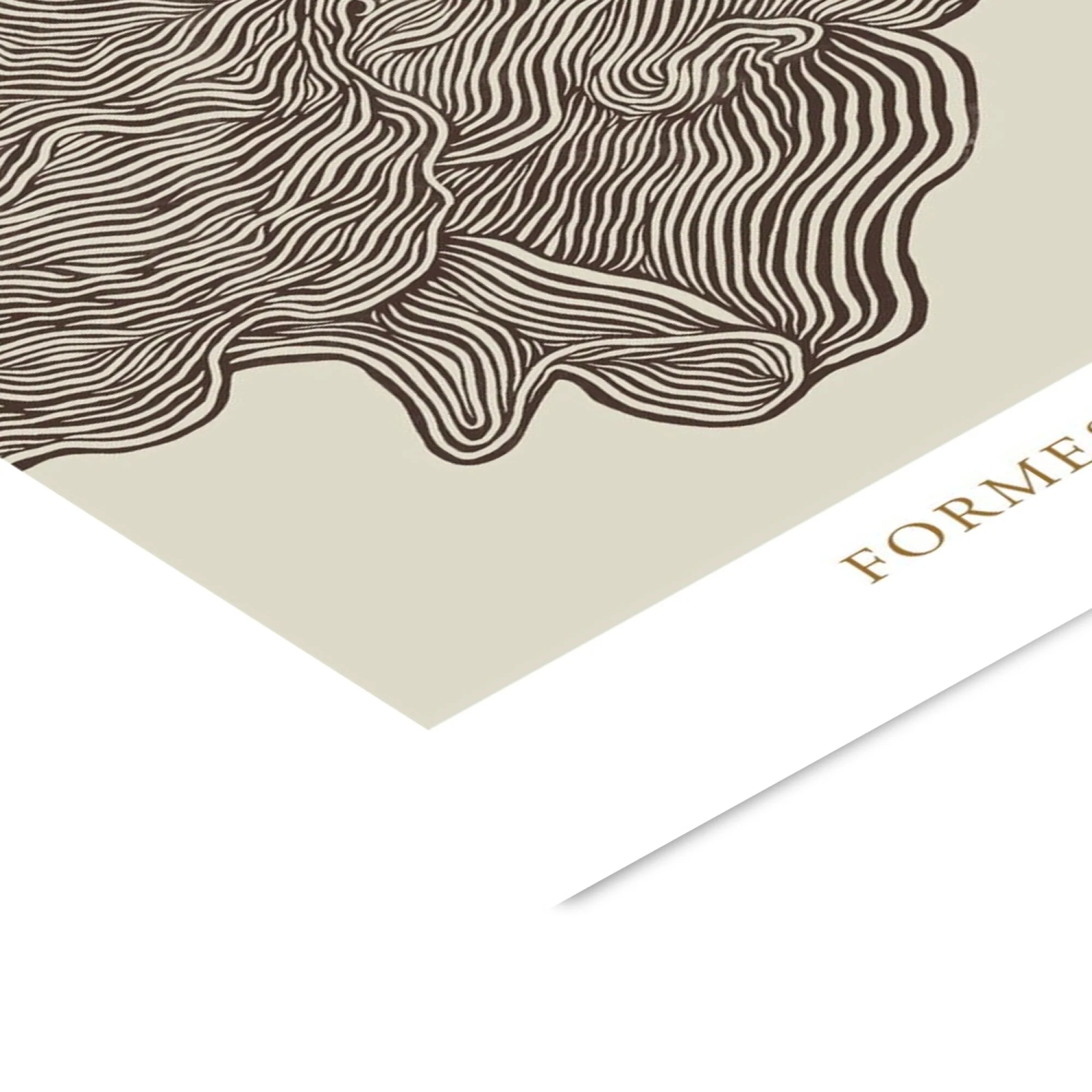 Gustav Lautrup - Wavy Formes Organiques No. 1 - Image 3