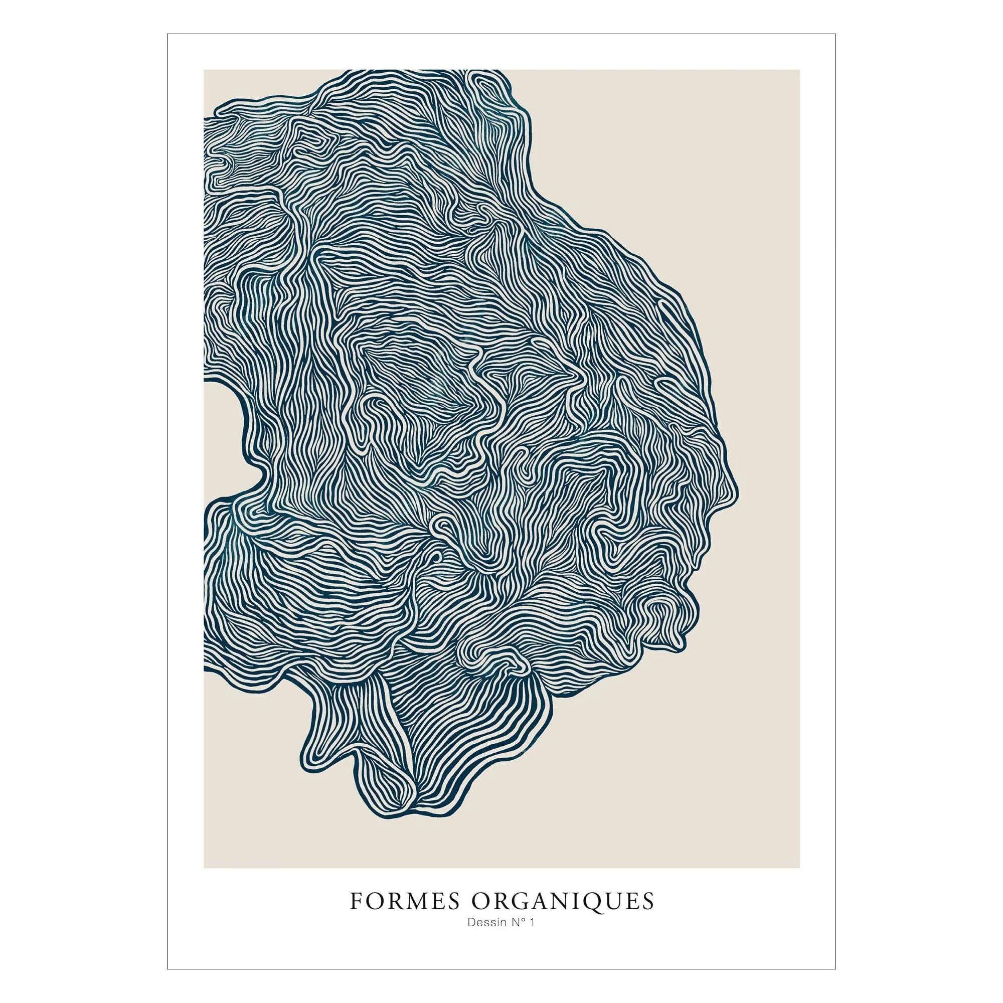Gustav Lautrup - Wavy Formes Organiques No. 3 - Image 2