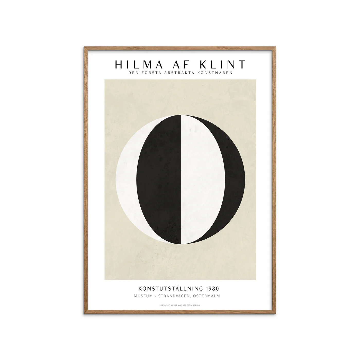 Hilma Af Klint X Pstr Studio - Hilma Af Klint - Black White - Image 2