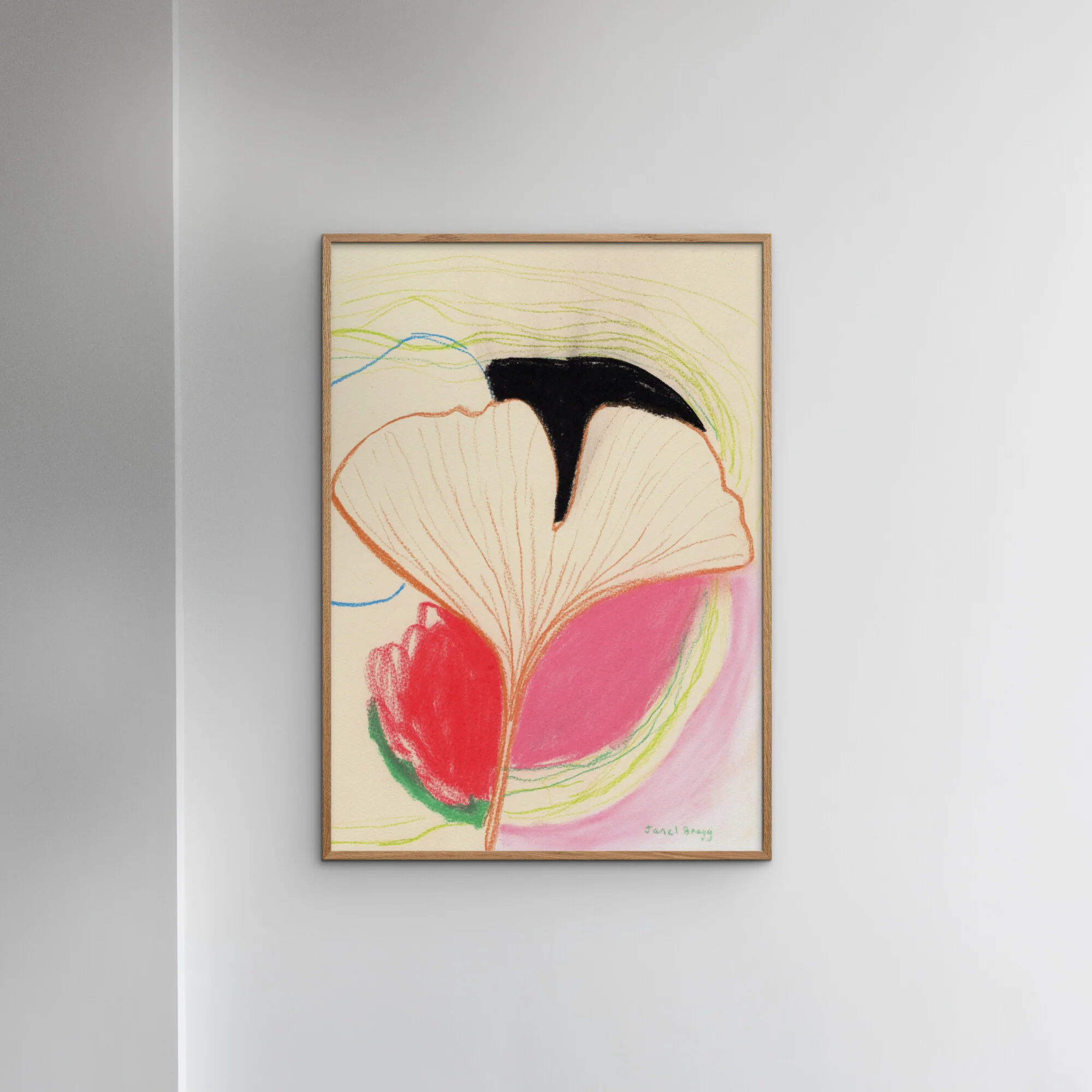 Janel Bragg - Ginkgo Leaves In Color Ii - Image 5