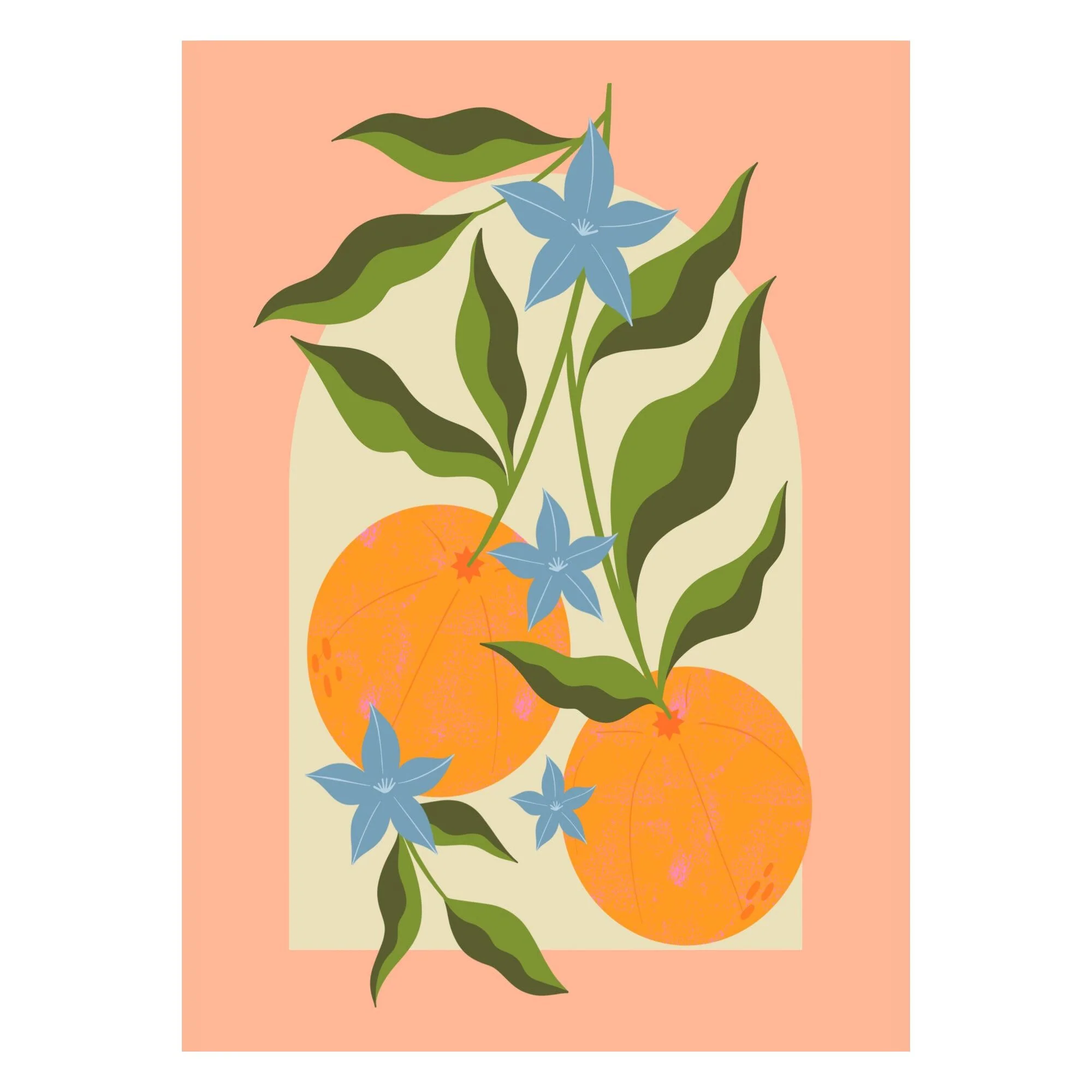 Melissa Donne - Orange Branch With Flowers - Image 4