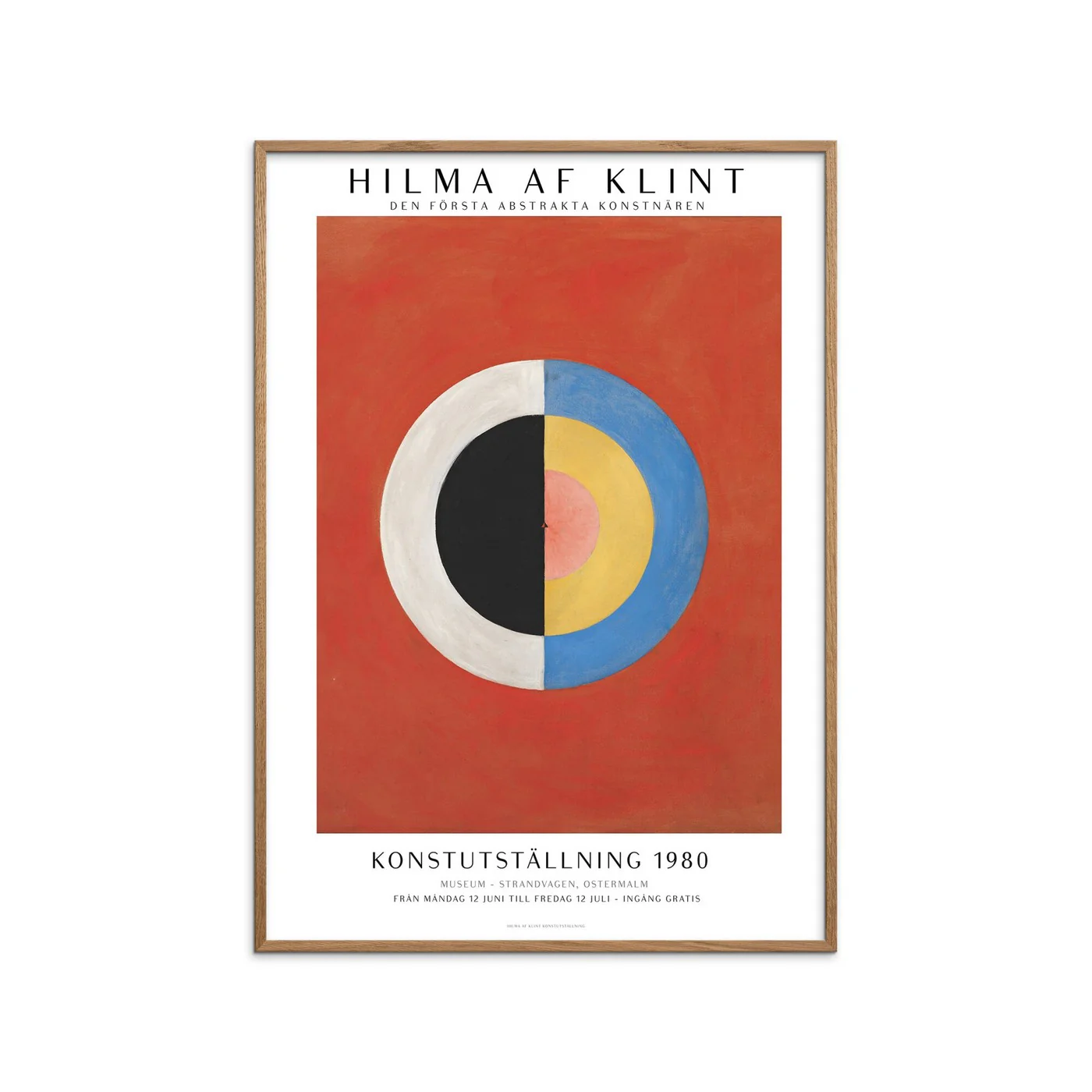 Pstr Studio - Hilma Af Klint - Art Exhibition (Red) - Image 2