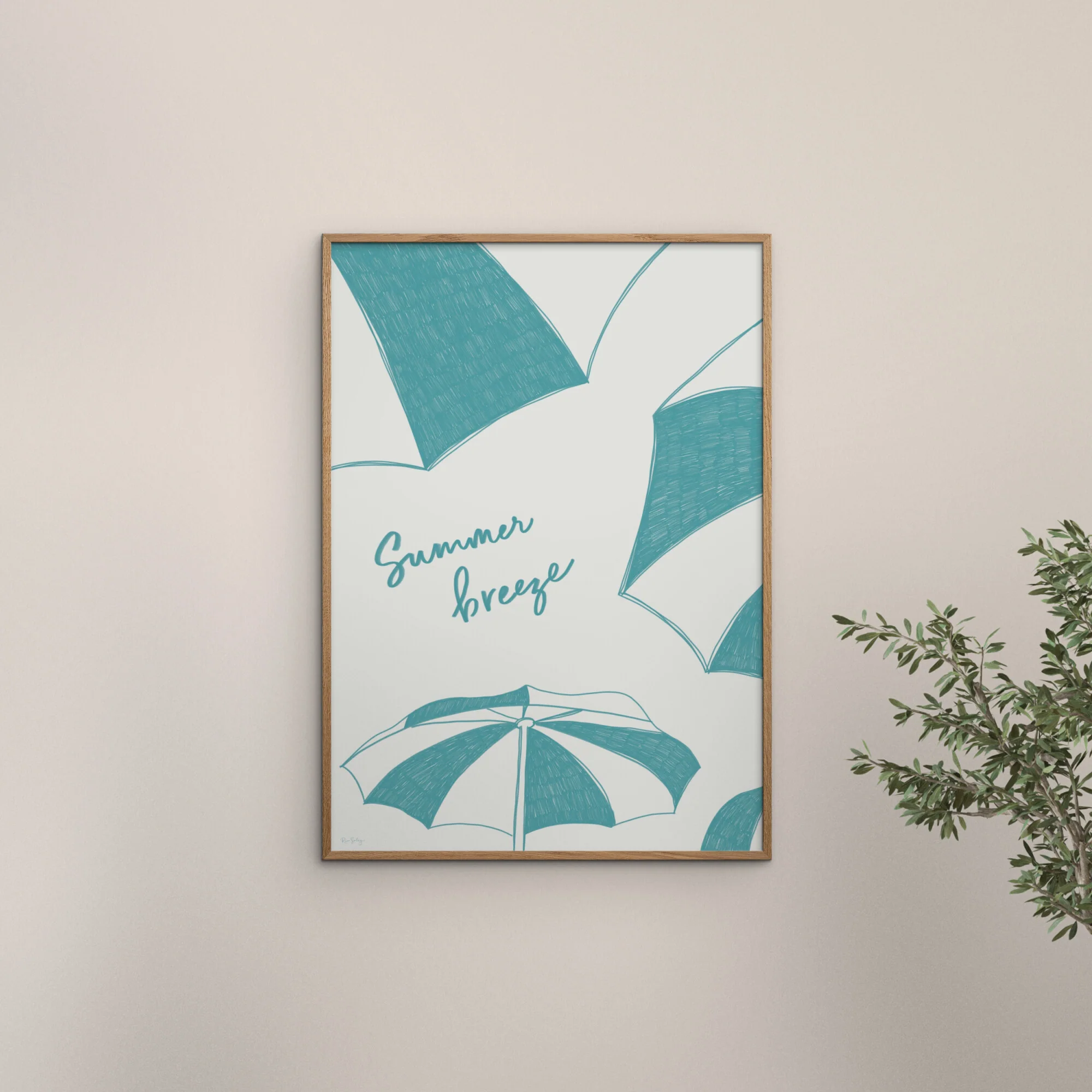 Rio Soléy - Beach Parasols (Teal) - Image 4
