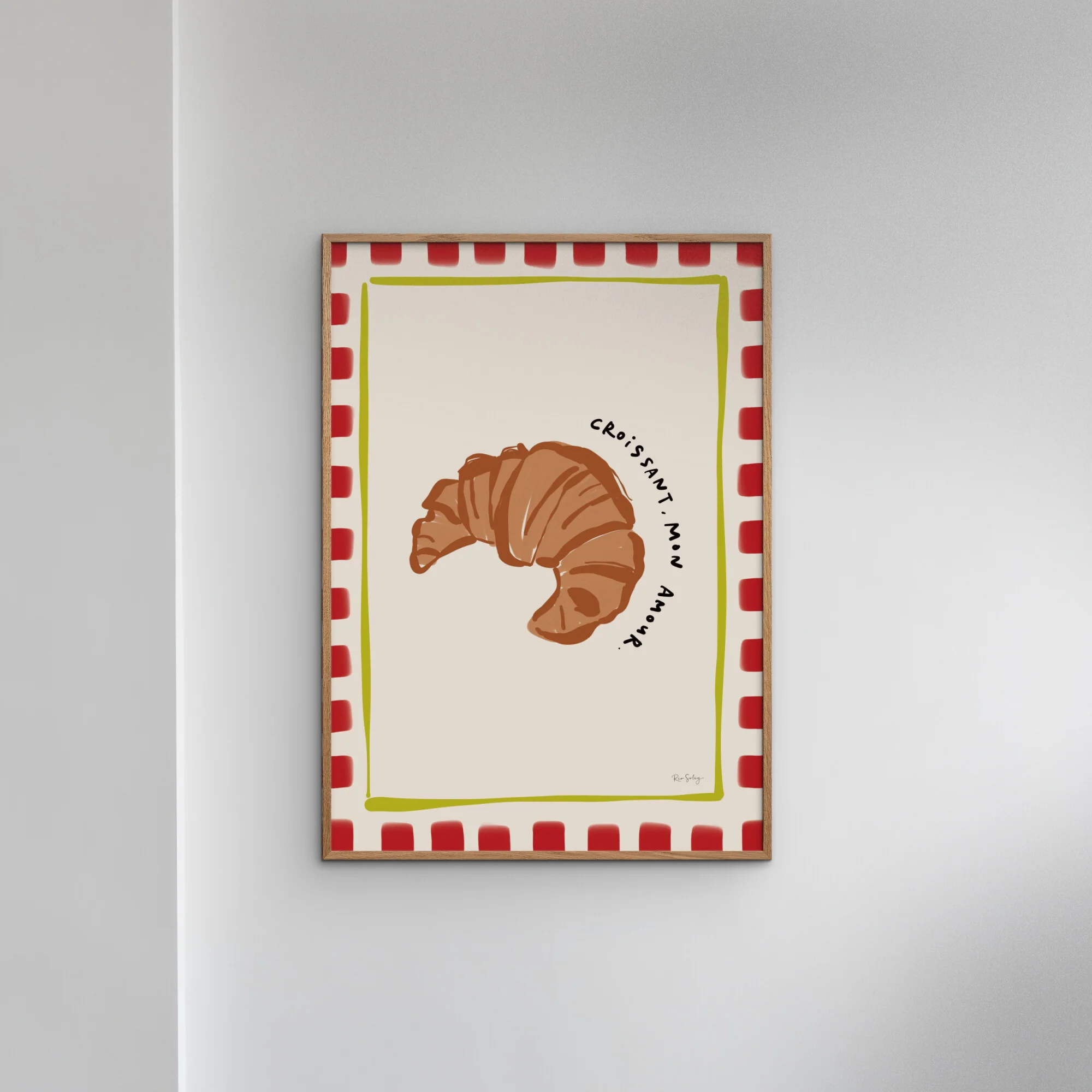 Rio Soléy - Croissant Love (Red) - Image 4