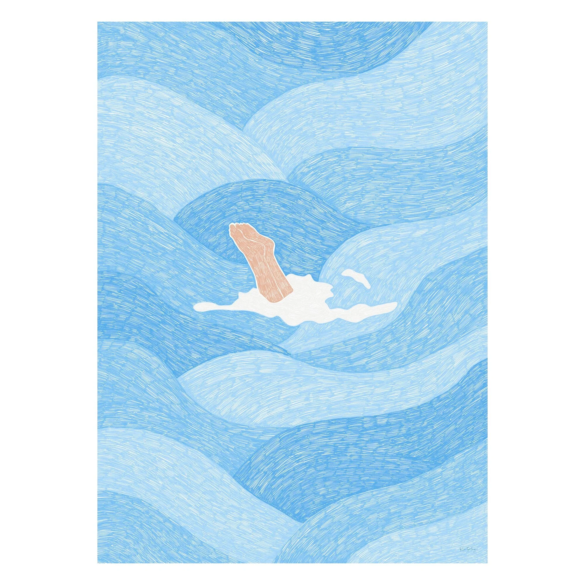 Rio Soléy - Diving Into The Ocean (Blue) - Image 2