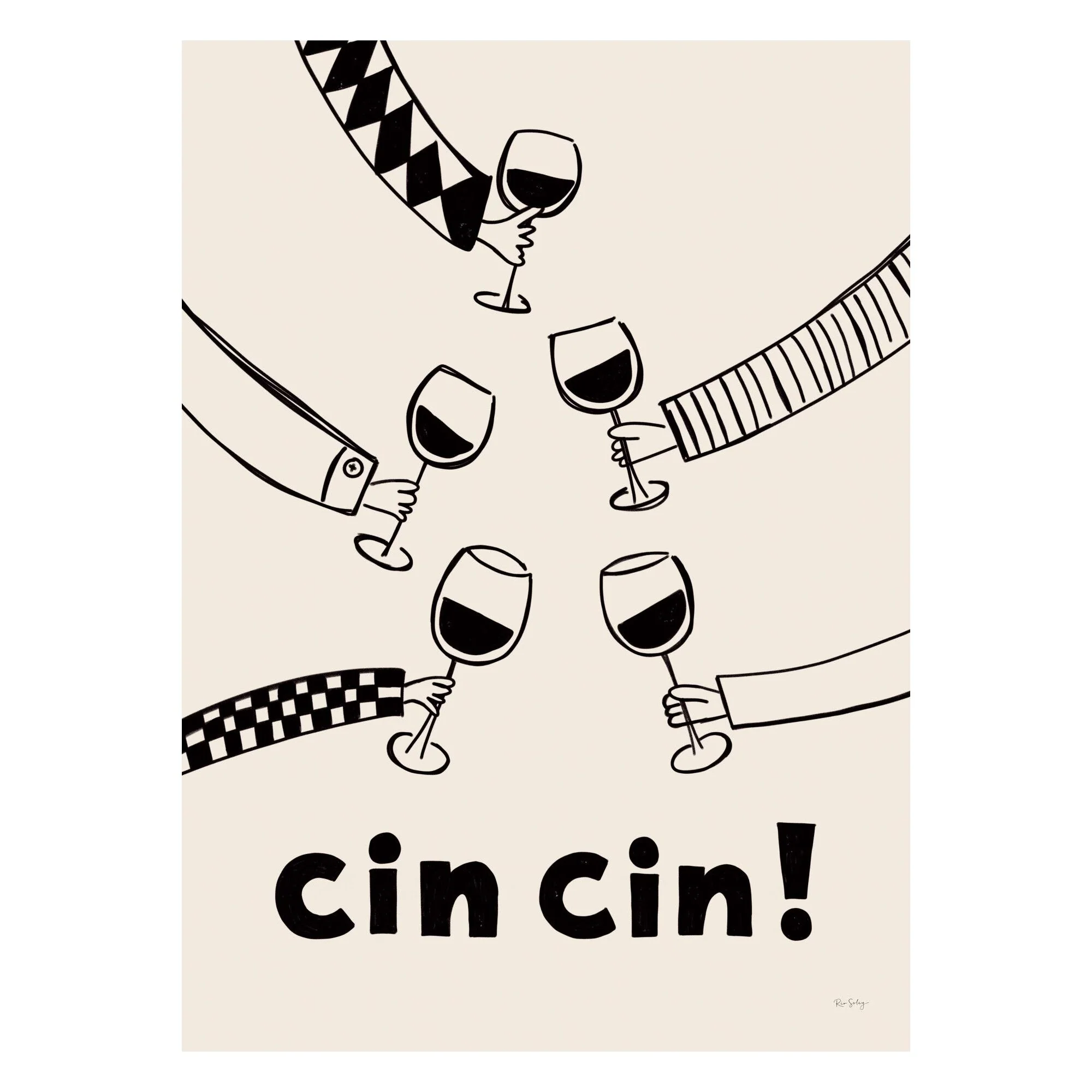 Rio Soléy - Festive Cin Cin (Black) - Image 2