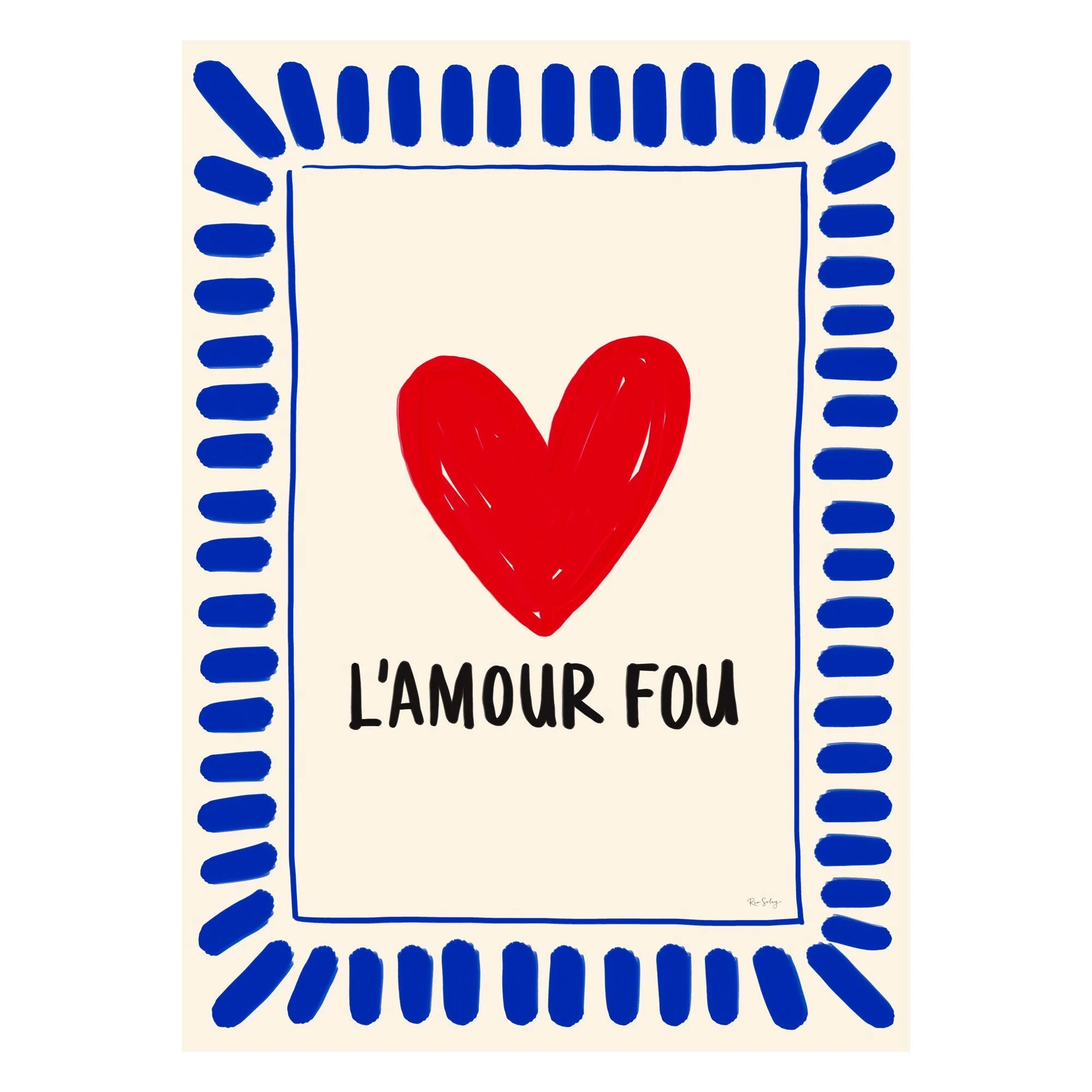 Rio Soléy - L'Amour Fou (Red & Blue) - Image 2