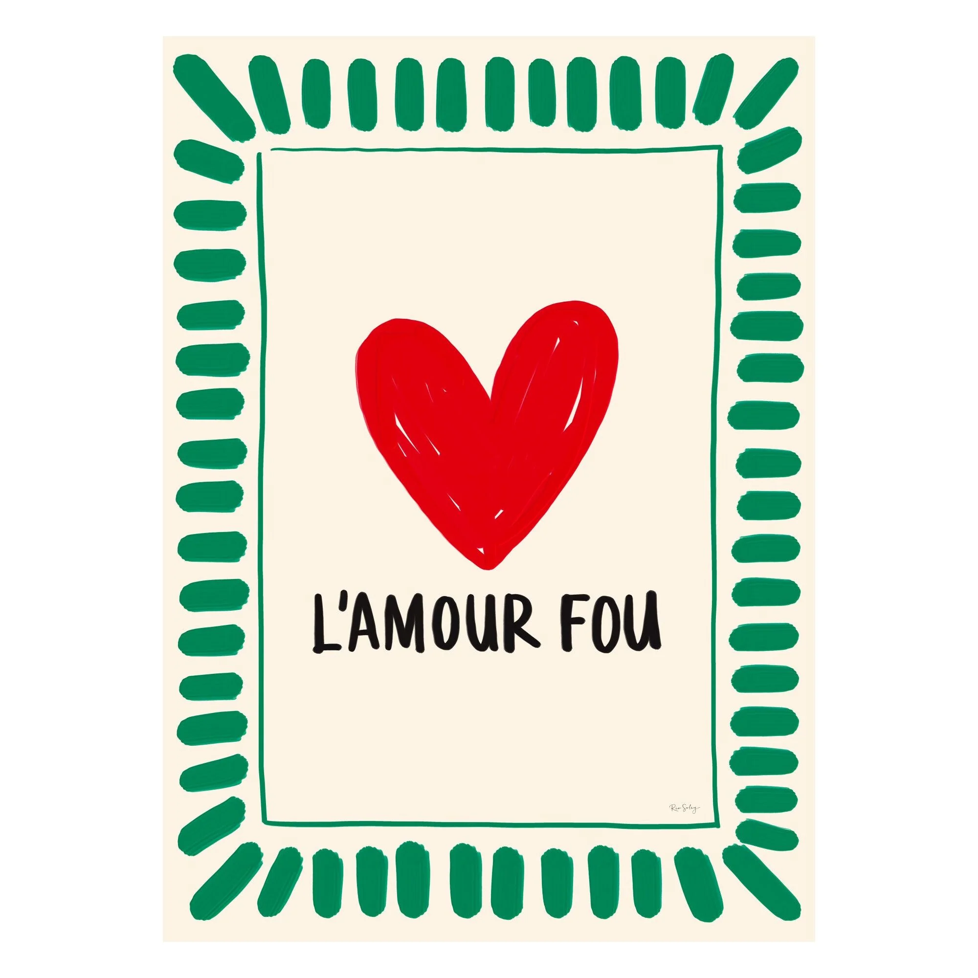 Rio Soléy - L'Amour Fou (Red & Green) - Image 2