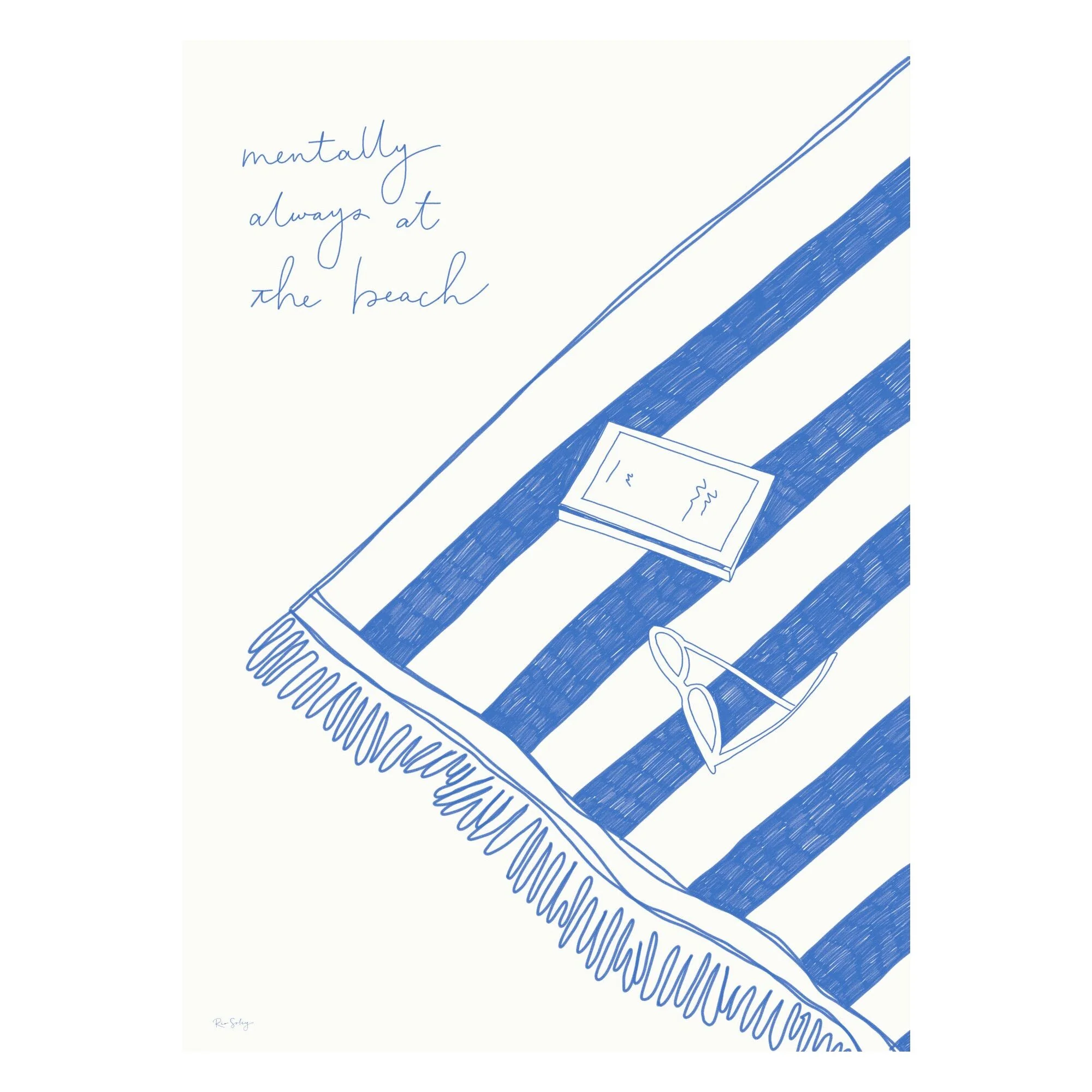 Rio Soléy - Mentally At The Beach (Blue) - Image 2