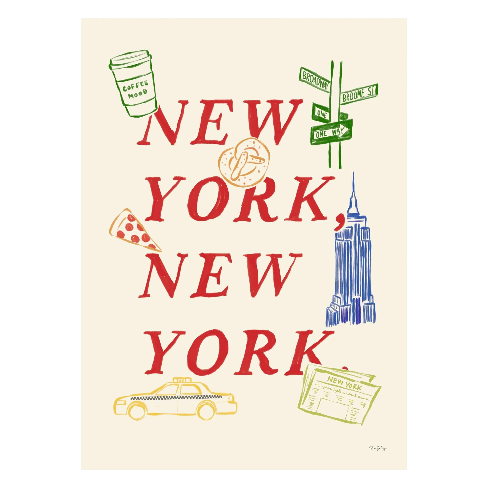 Rio Soléy - New York, New York. (Red) - Image 2