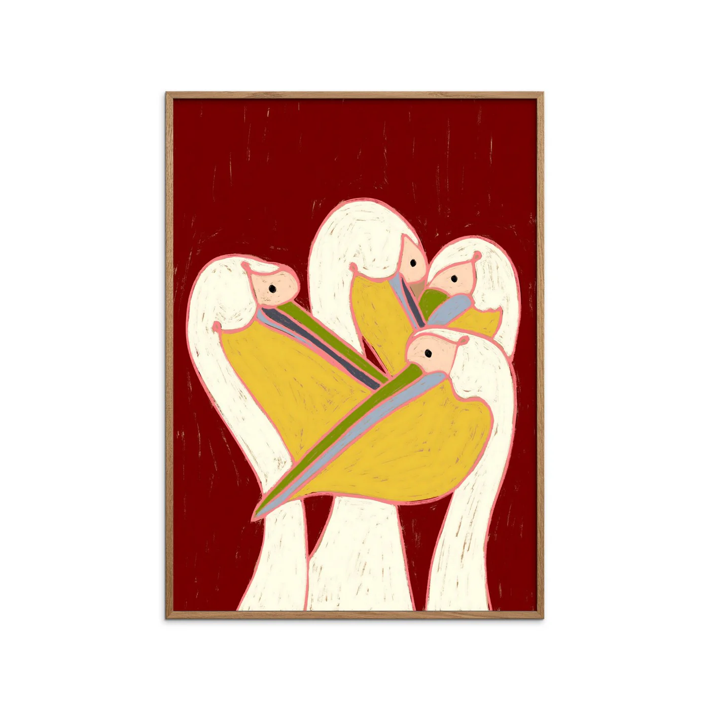 Uma Gokhale - Pelicans Of The Burgundy Sky - Image 2