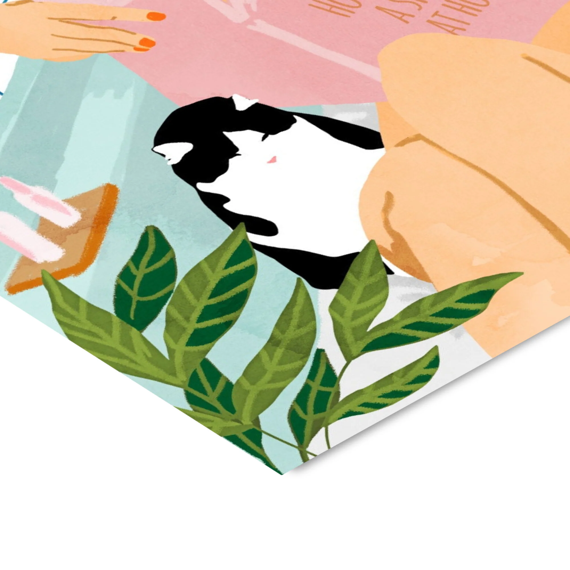 Uma Gokhale - Spa Day At Home Art Print - Image 4