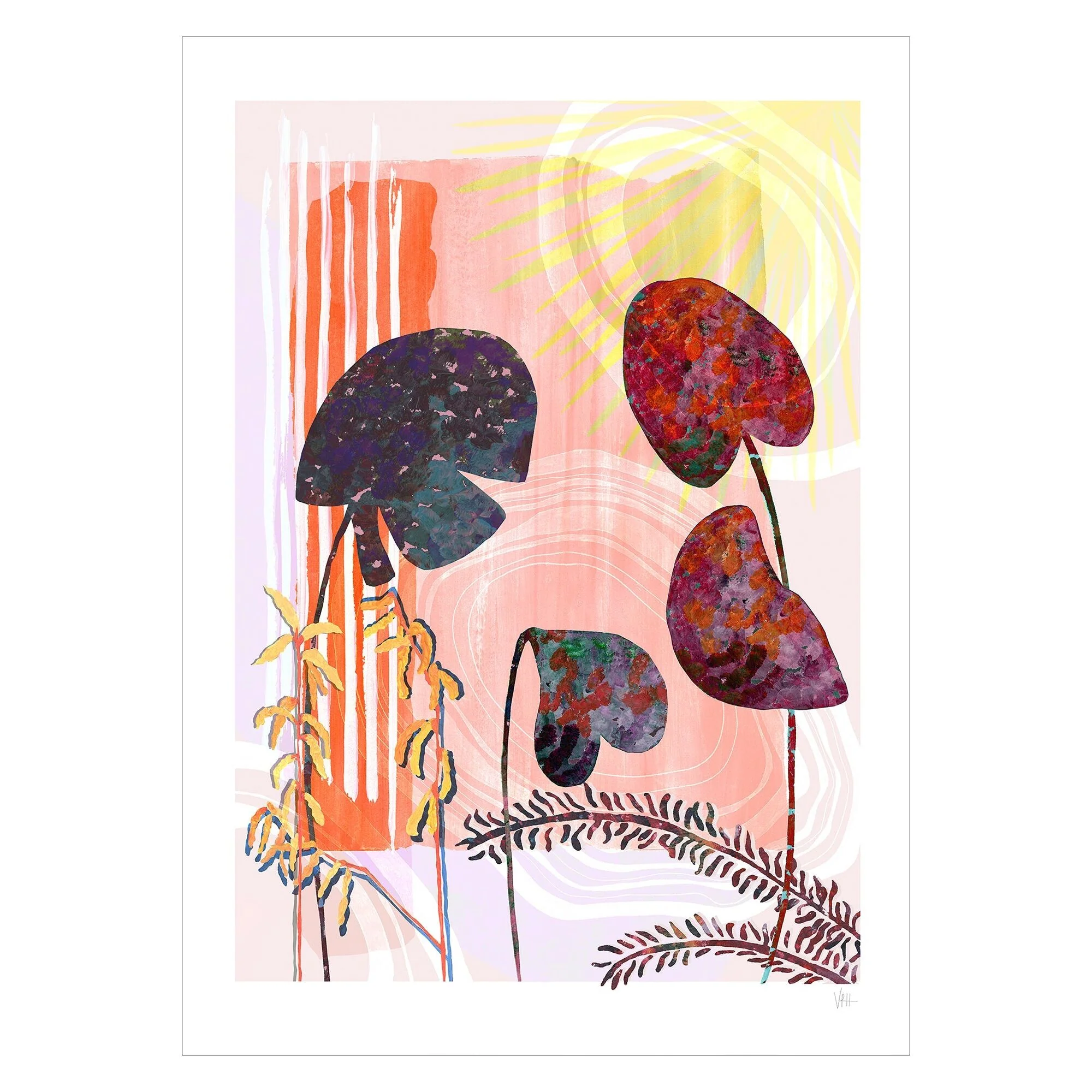 Violets Print House - Aestate Palmarum - Image 2