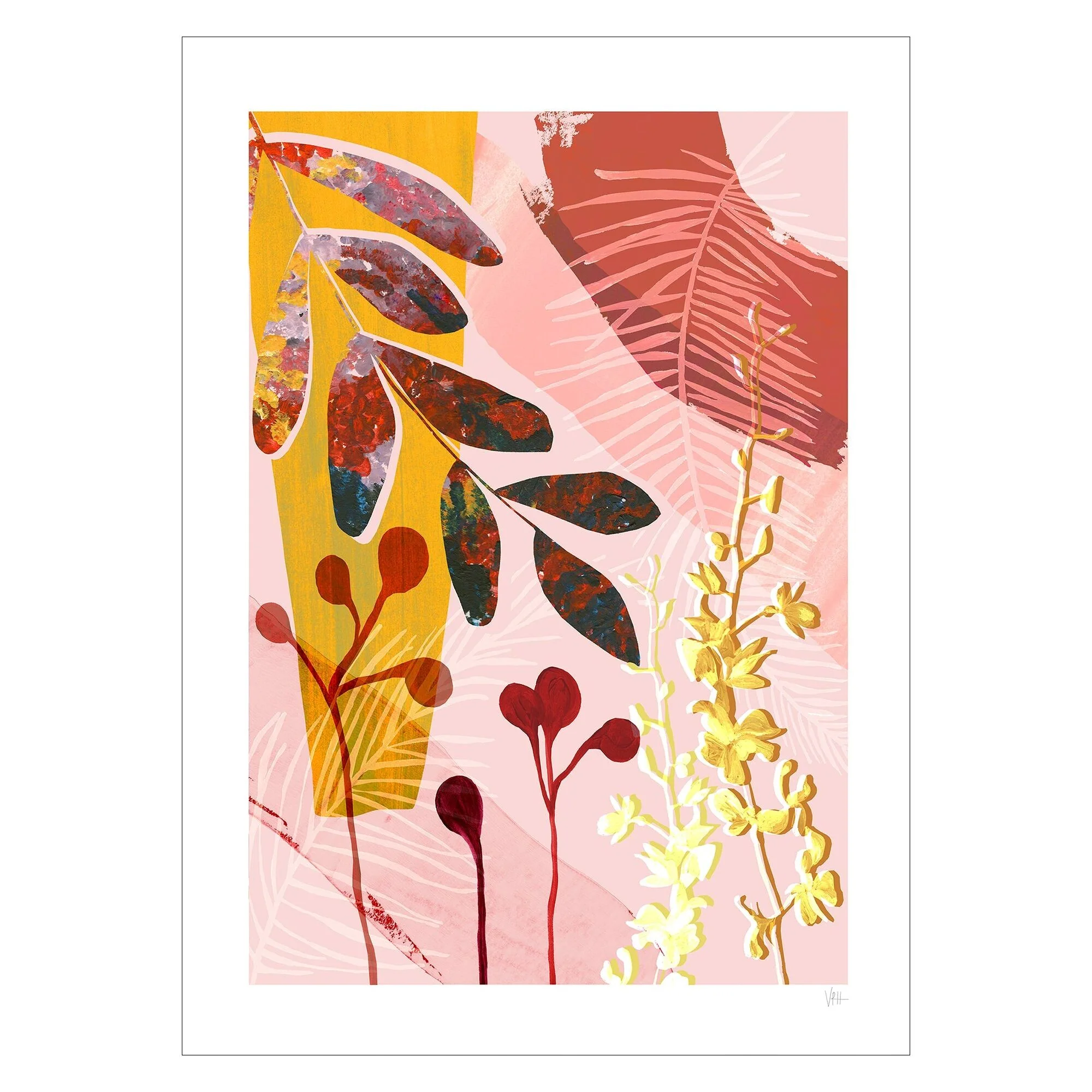 Violets Print House - Arbores Autumnales - Image 2