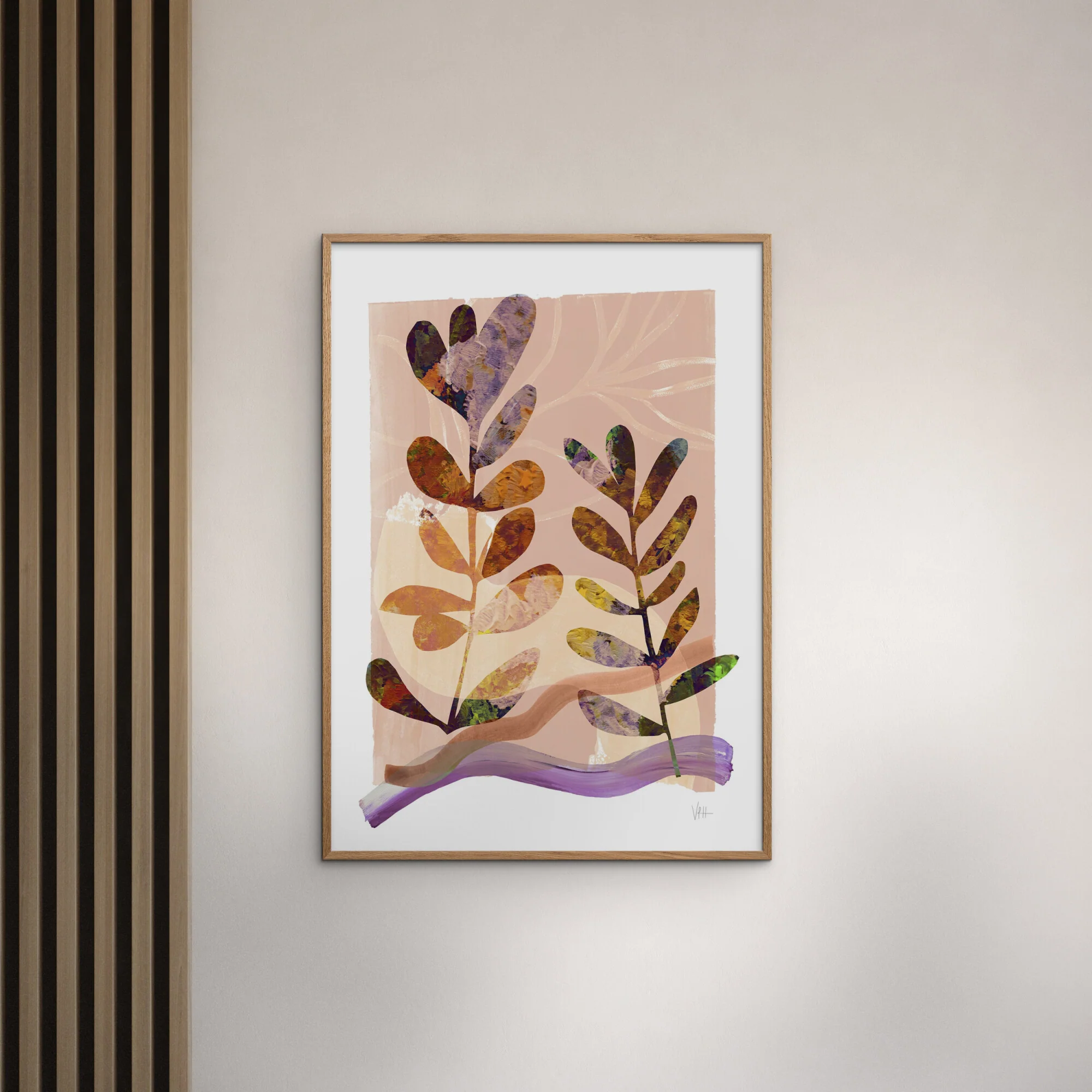 Violets Print House - Autumn Leaf 2 - Image 4