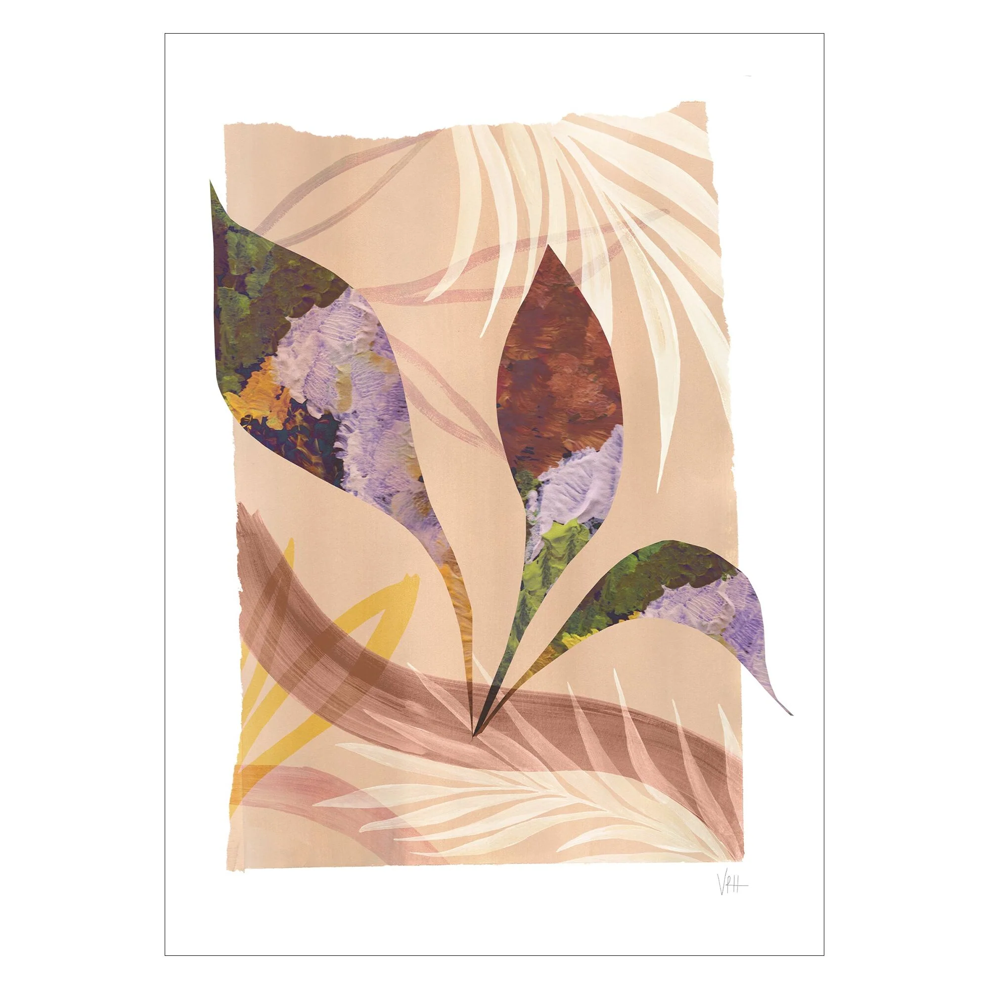 Violets Print House - Autumn Leaf 3 - Image 2
