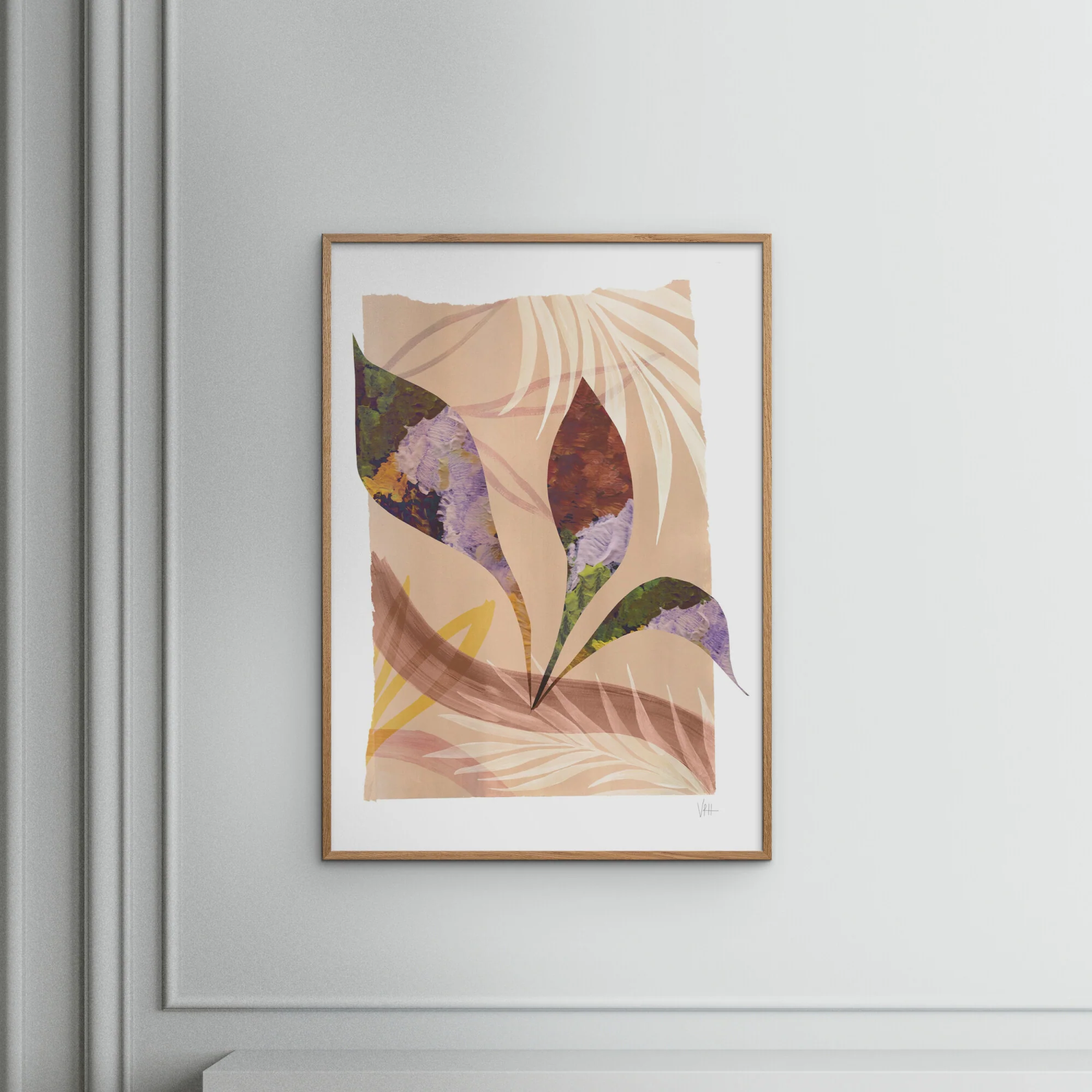 Violets Print House - Autumn Leaf 3 - Image 4